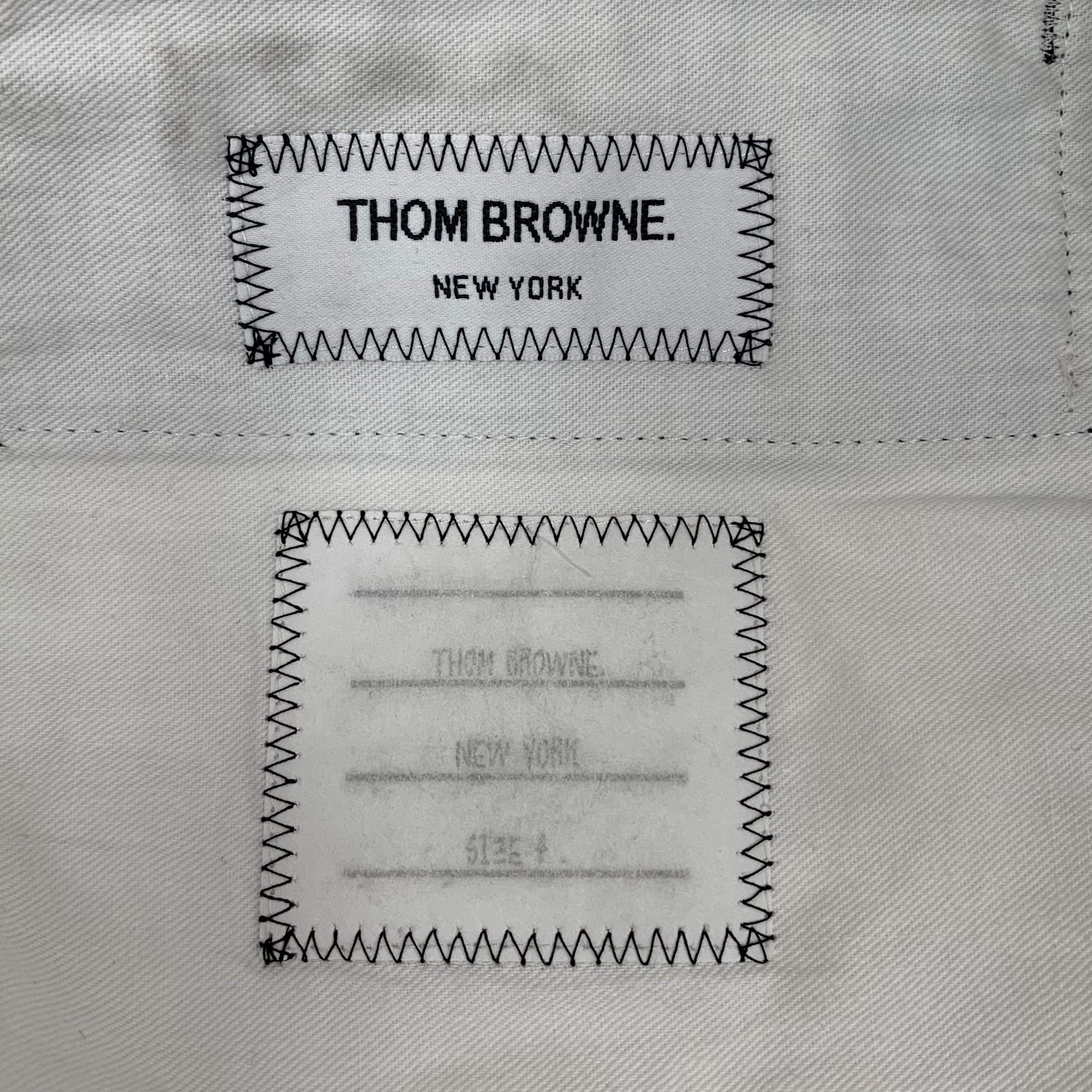 Thom Browne Thom Browne Grey Plaid Linen Pants (4L) Size US 30 / EU 46 - 2 Thumbnail