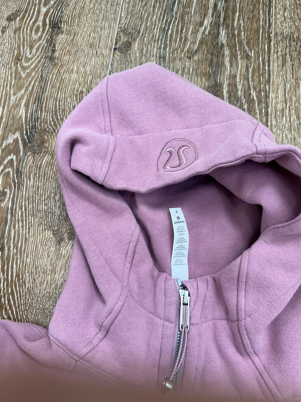 Lululemon Lululemon scuba zip up hoodie Size XS / US 0-2 / IT 36-38 - 4 Thumbnail
