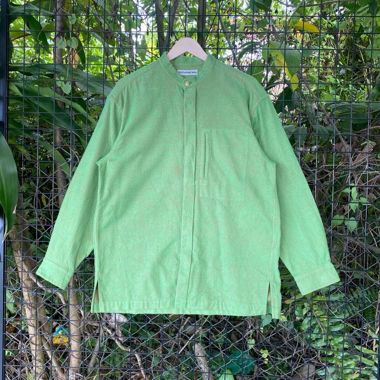 Issey Miyake Vintage Issey Miyake Men Green Colour Size US L / EU 52-54 / 3 - 1 Thumbnail