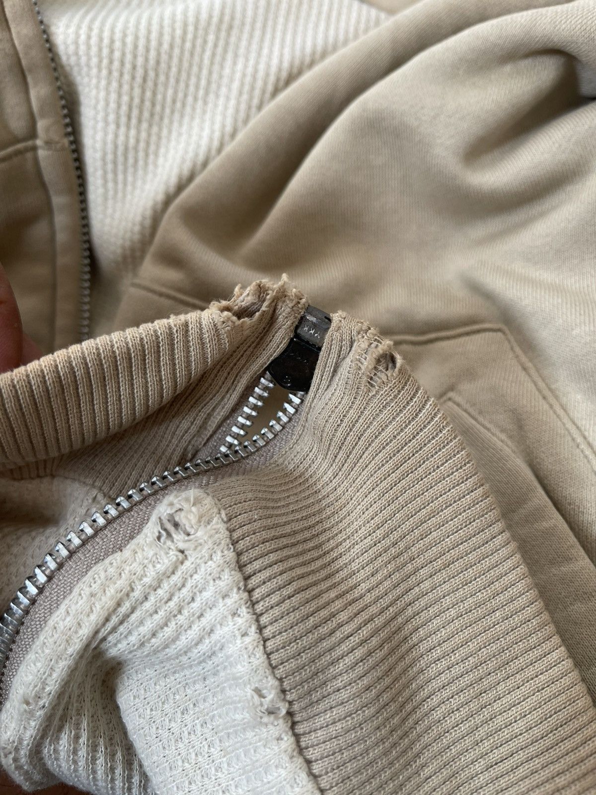 A.F.F.A. × Undercover A/W1996 Undercover 'Jesus Built My Hot Rod' Thermal Hoodie Size US XL / EU 56 / 4 - 14 Thumbnail