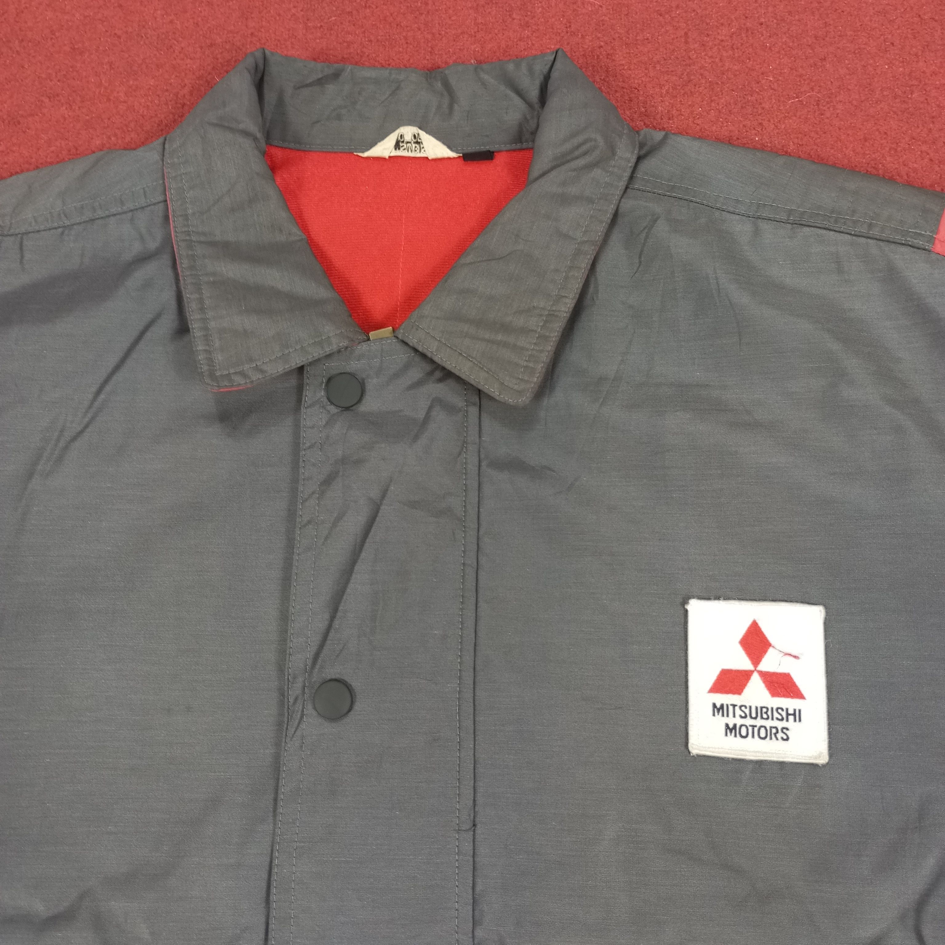 Japanese Brand Mitsubishi Motors Japanese Motorsports Brand Workwear Jacket Size US XL / EU 56 / 4 - 4 Thumbnail