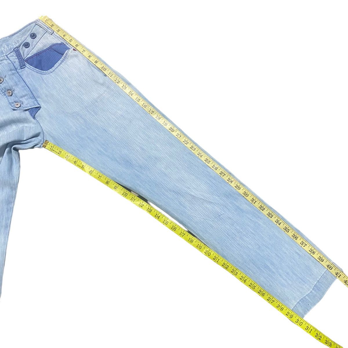 Marithe + Francois Girbaud Marithe Francois Girbaud Denim Mantourage Pants Size US 29 - 17 Thumbnail