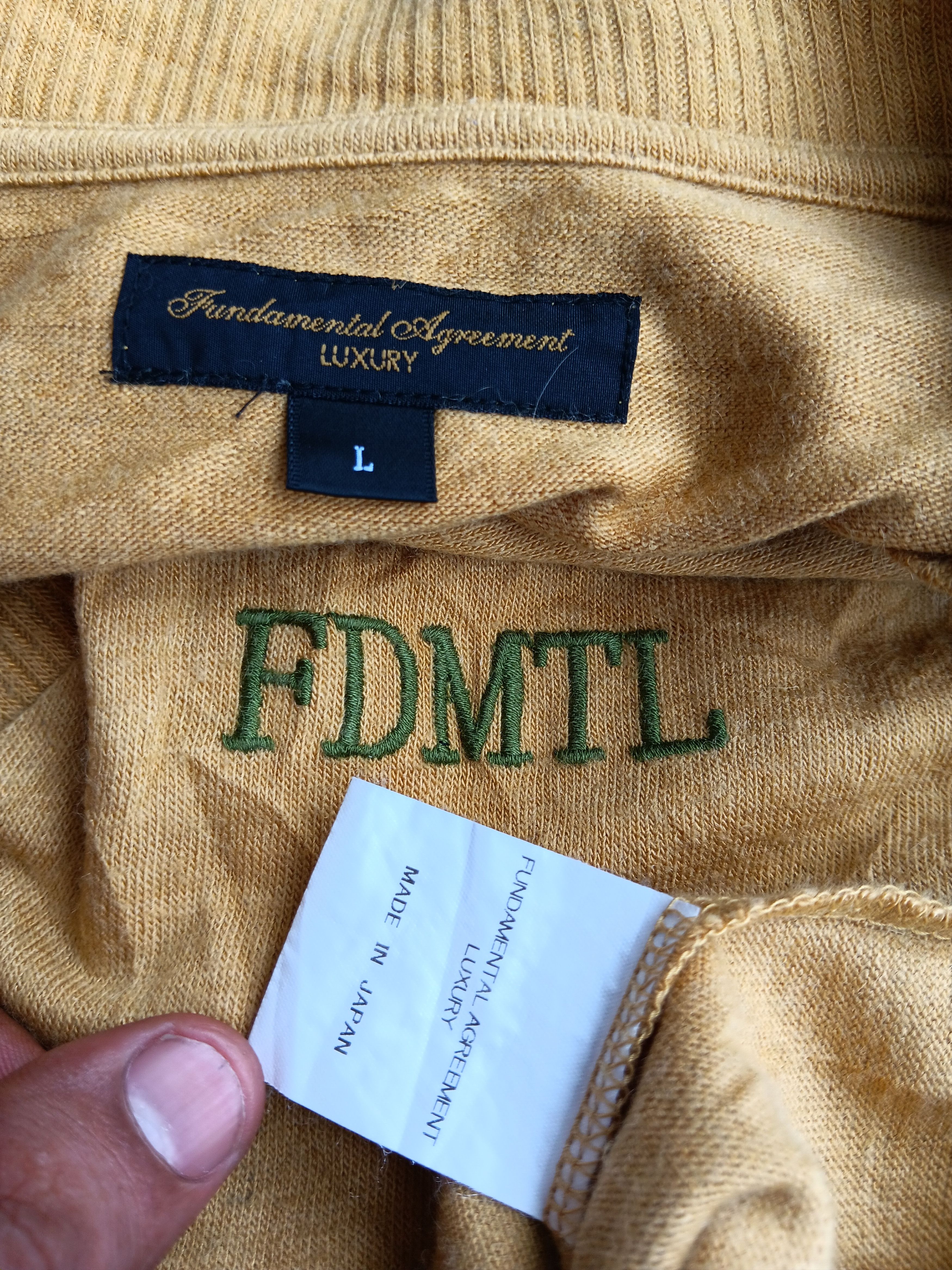 FDMTL × Japanese Brand FDMTL fundamental agreement luxury japan cardigan Size US M / EU 48-50 / 2 - 3 Thumbnail