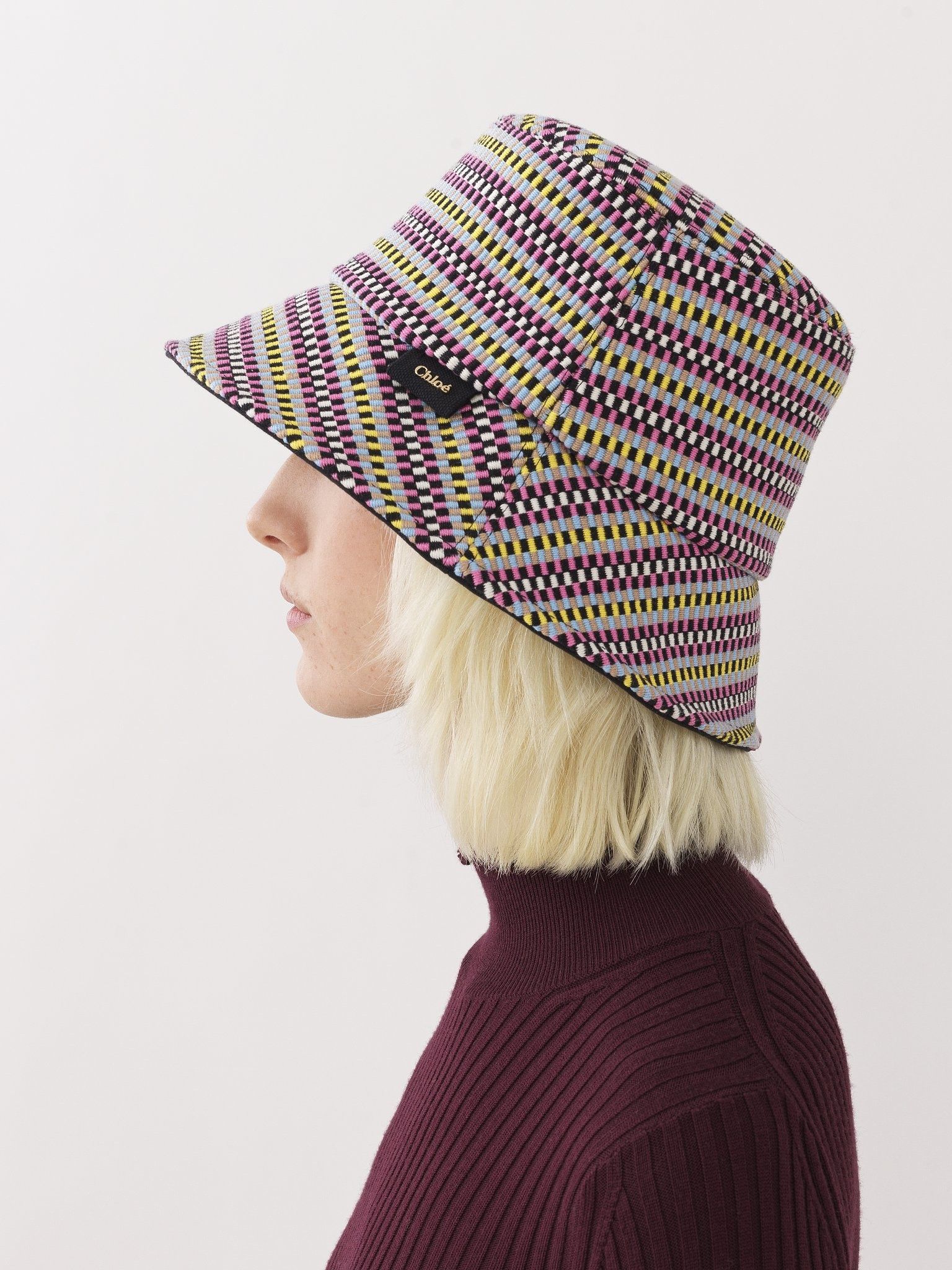 Chloe o1loc1c0425 CHC23Size: OS / Meril Hat / Cap in Multicolor Size ONE SIZE - 3 Thumbnail