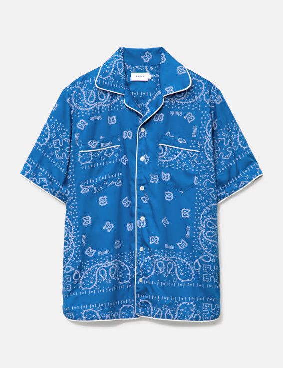 Rhude [NWT] [$650] Rhude Bandana Track Shirt Size M Size US M / EU 48-50 / 2 - 1 Thumbnail