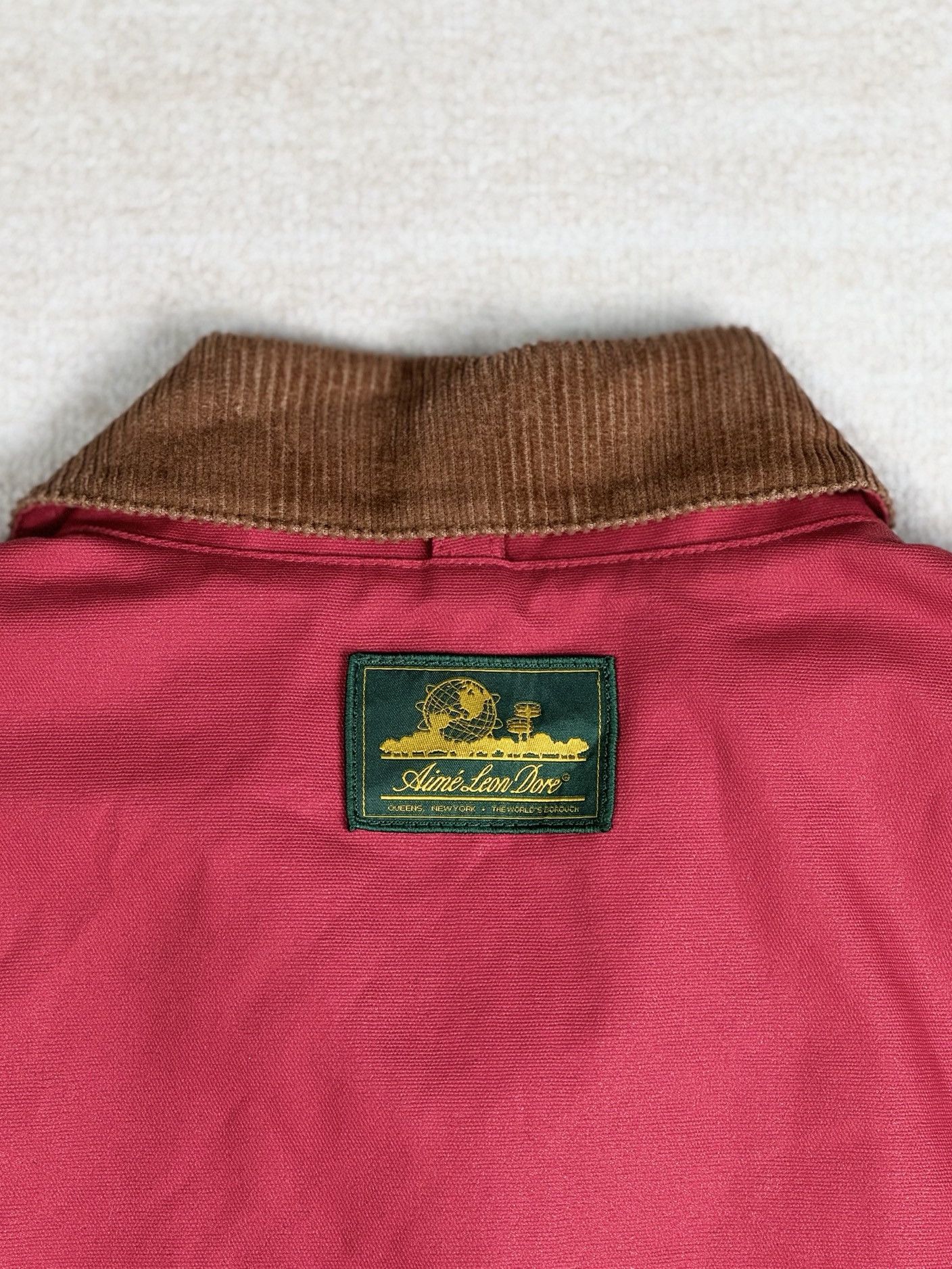 Aime Leon Dore wool lined Waxed hunting jacket Size US M / EU 48-50 / 2 - 7 Thumbnail
