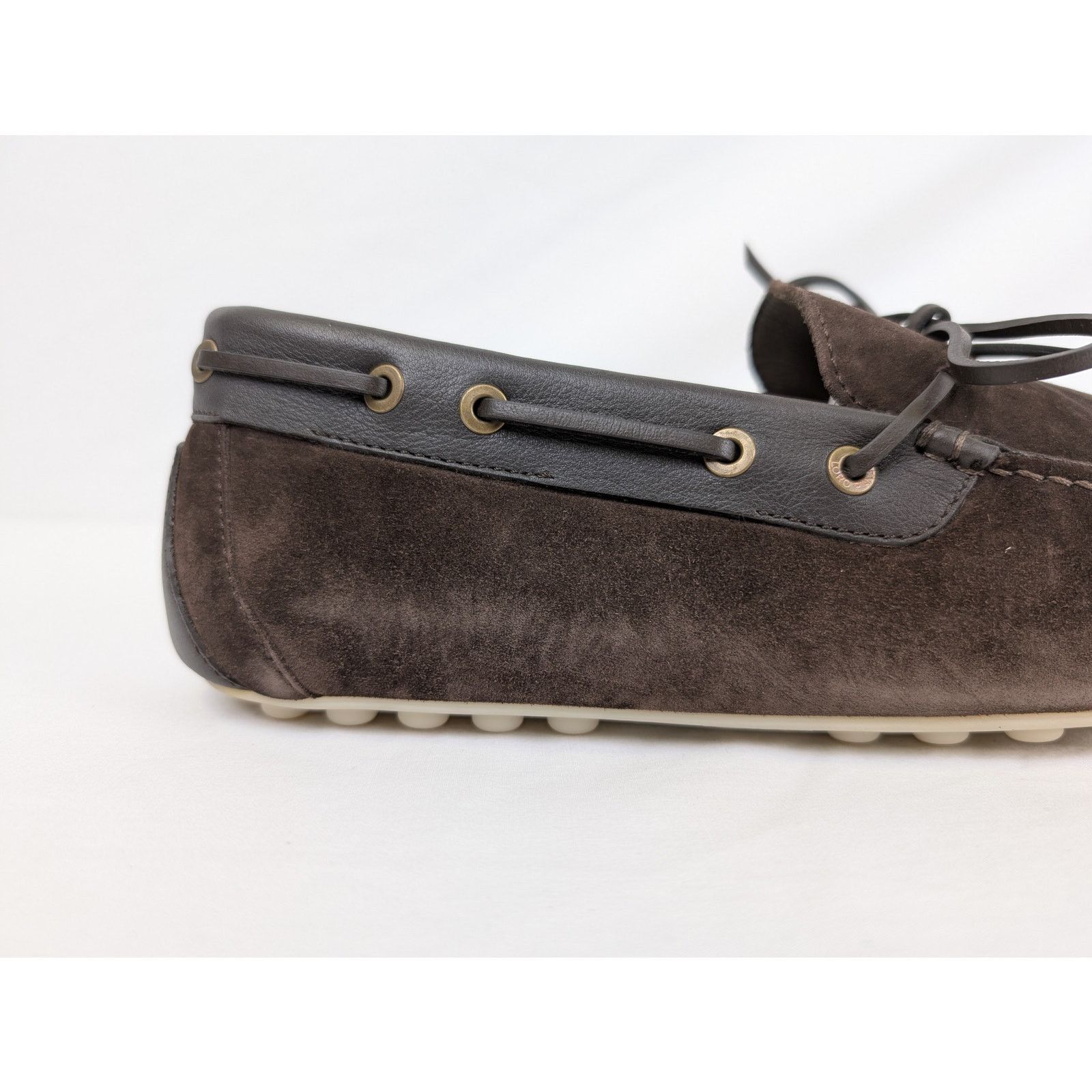 Loro Piana o1rshd1 Dot Sole Walk Suede Loafers Shoe in Chocolate Size US 11.5 / EU 44-45 - 5 Thumbnail