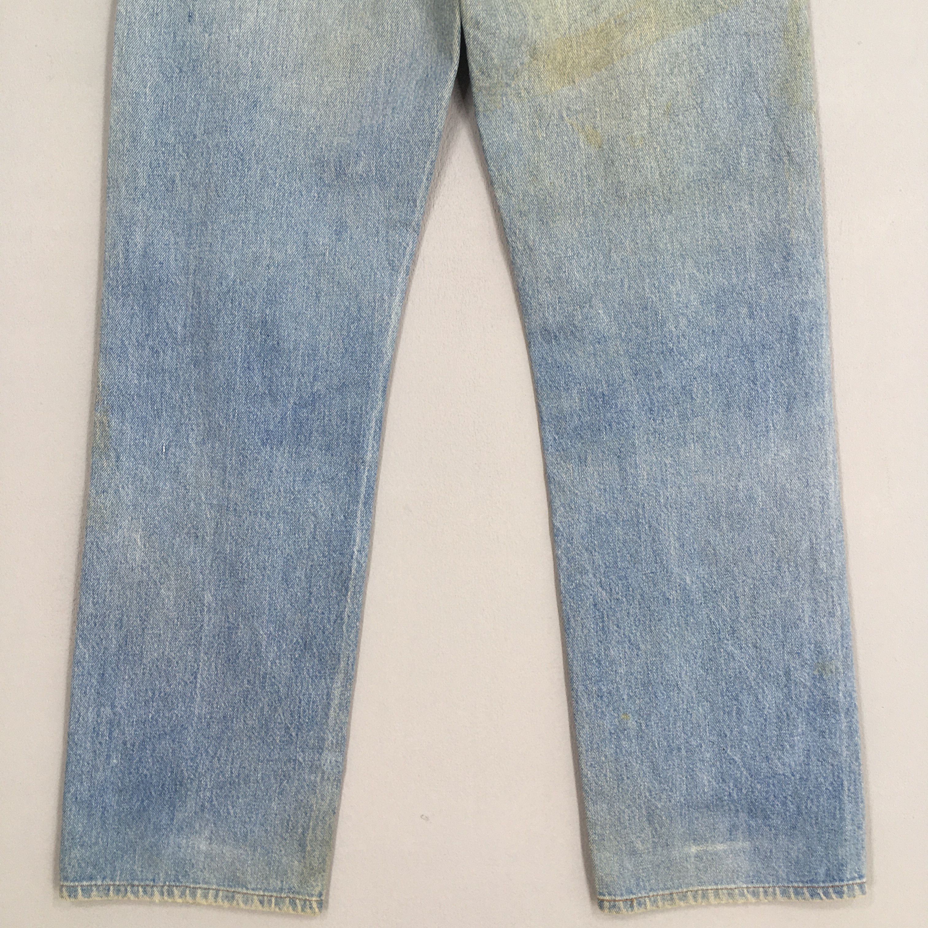 Levi's Size 29x31 Vintage 90s Levi's 501 High Rise Jeans S1893 Size 29" - 11 Thumbnail