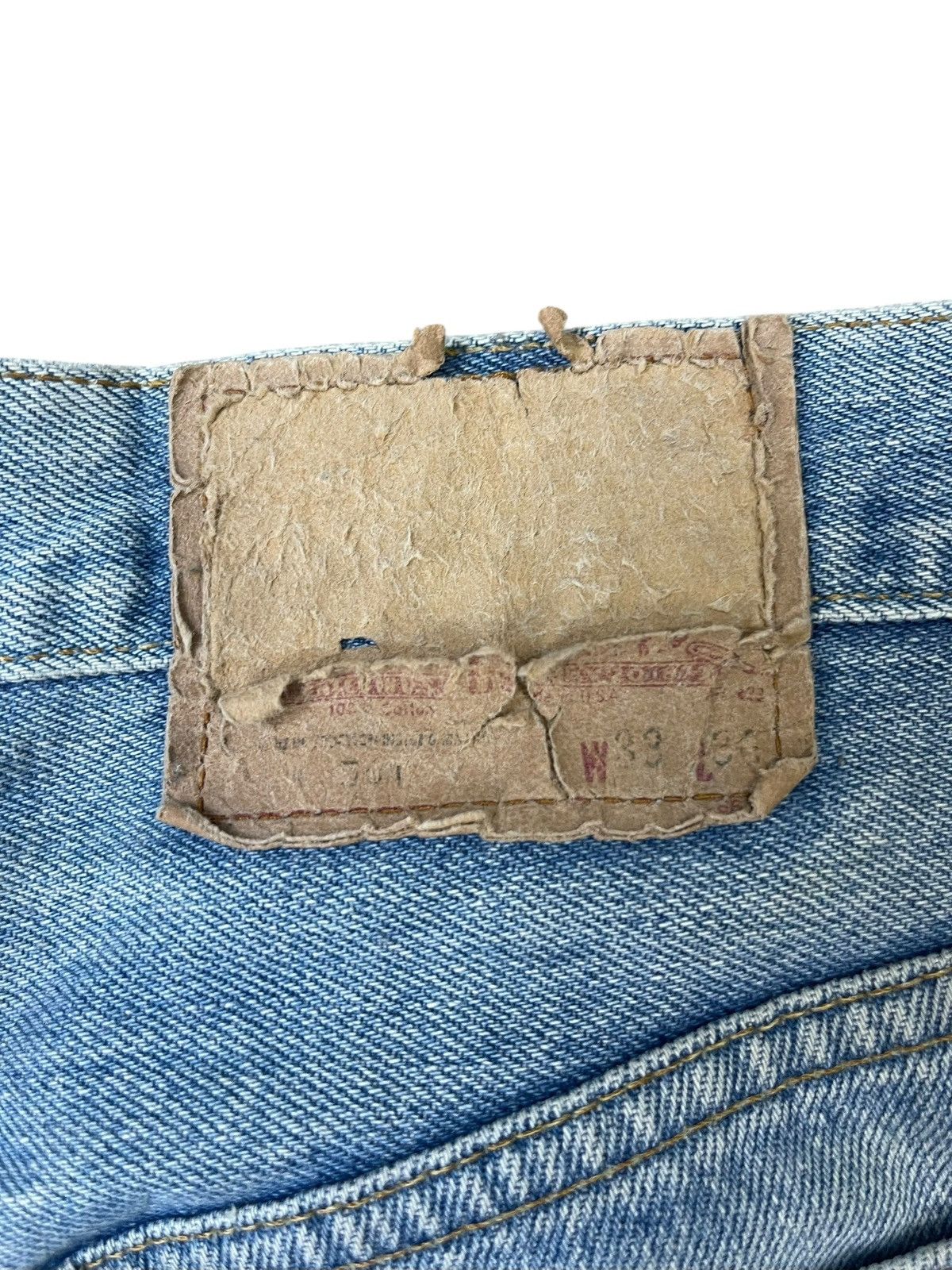 Levi's Vintage Levi’s 501 Straight Cut USA Size US 33 - 4 Thumbnail
