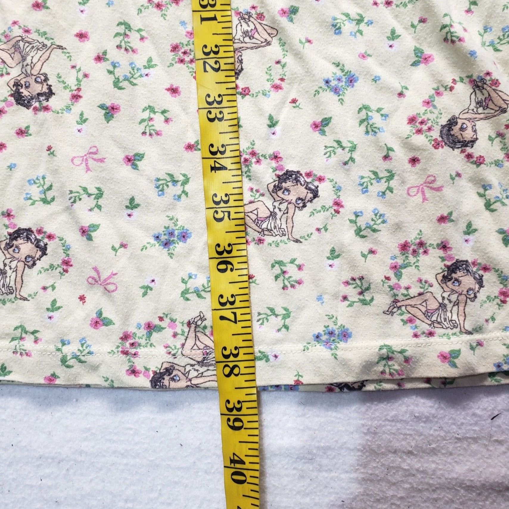 Vintage VINTAGE Betty Boop Yellow All Over Print Shirt 90s Men's XL Size XL / US 12-14 / IT 48-50 - 6 Thumbnail