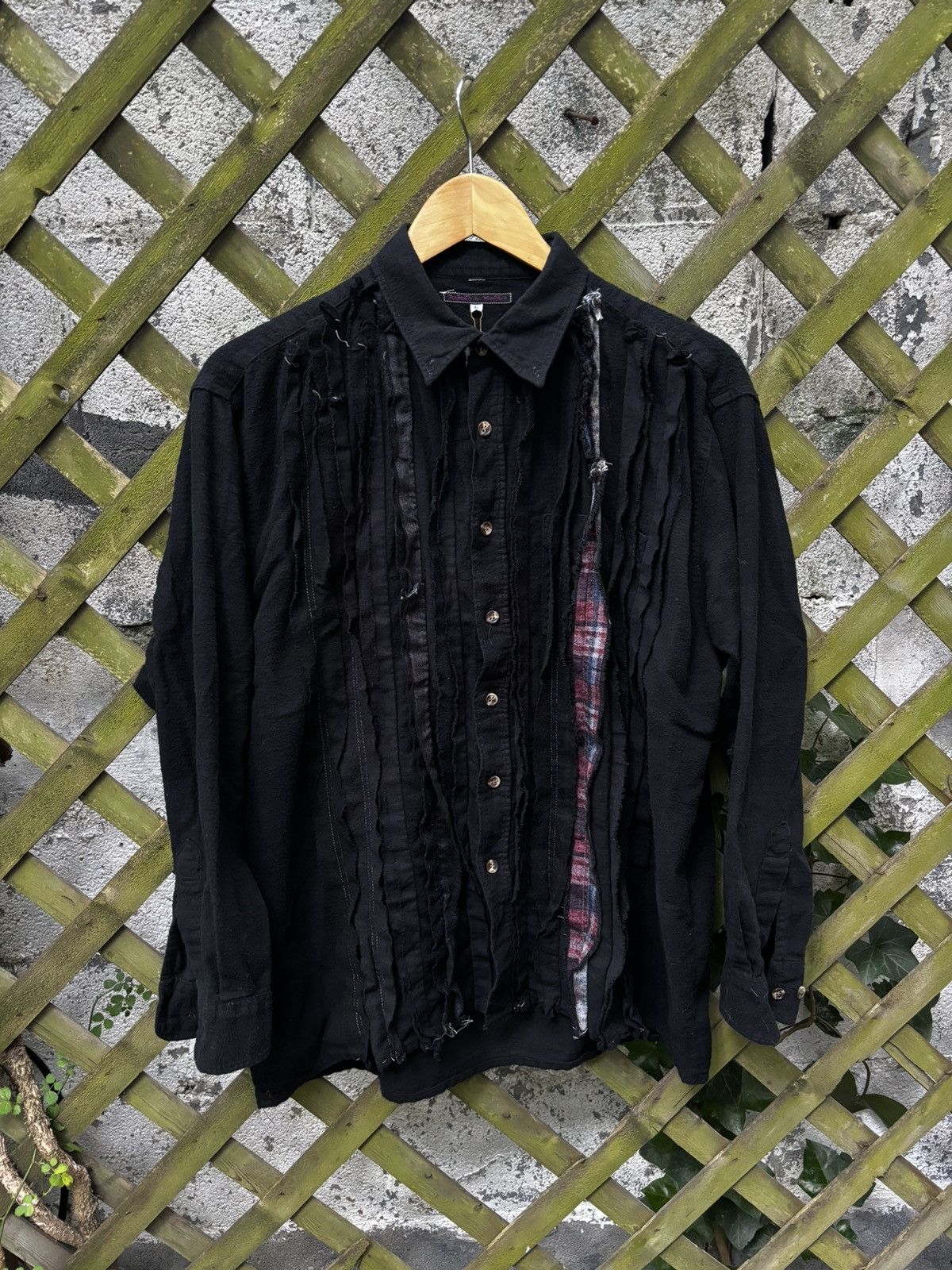 Needles Brand New! Needles Rebuild Flannel Button Up | Grailed