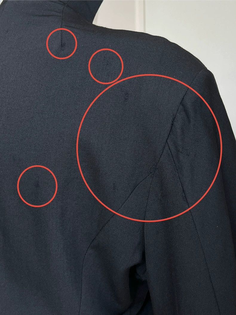 Y's Y's 90s Breasted Jacket Size ONE SIZE - 7 Thumbnail