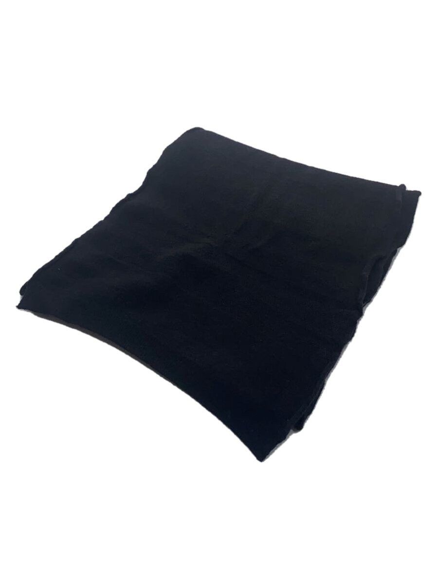 Diesel Diesel Plain Wool Muffler Black Size ONE SIZE - 1 Thumbnail