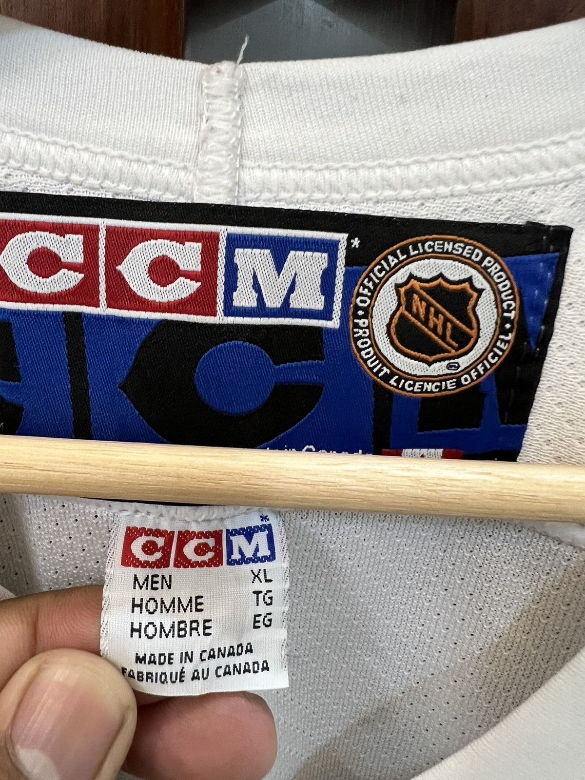 Ccm NHL Center Ice CCM Jersey Size US XL / EU 56 / 4 - 5 Thumbnail