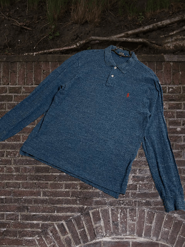 Polo Ralph Lauren × Vintage Polo Ralph Lauren Rugby Polo Long Sleeve Size US XL / EU 56 / 4 - 1 Thumbnail