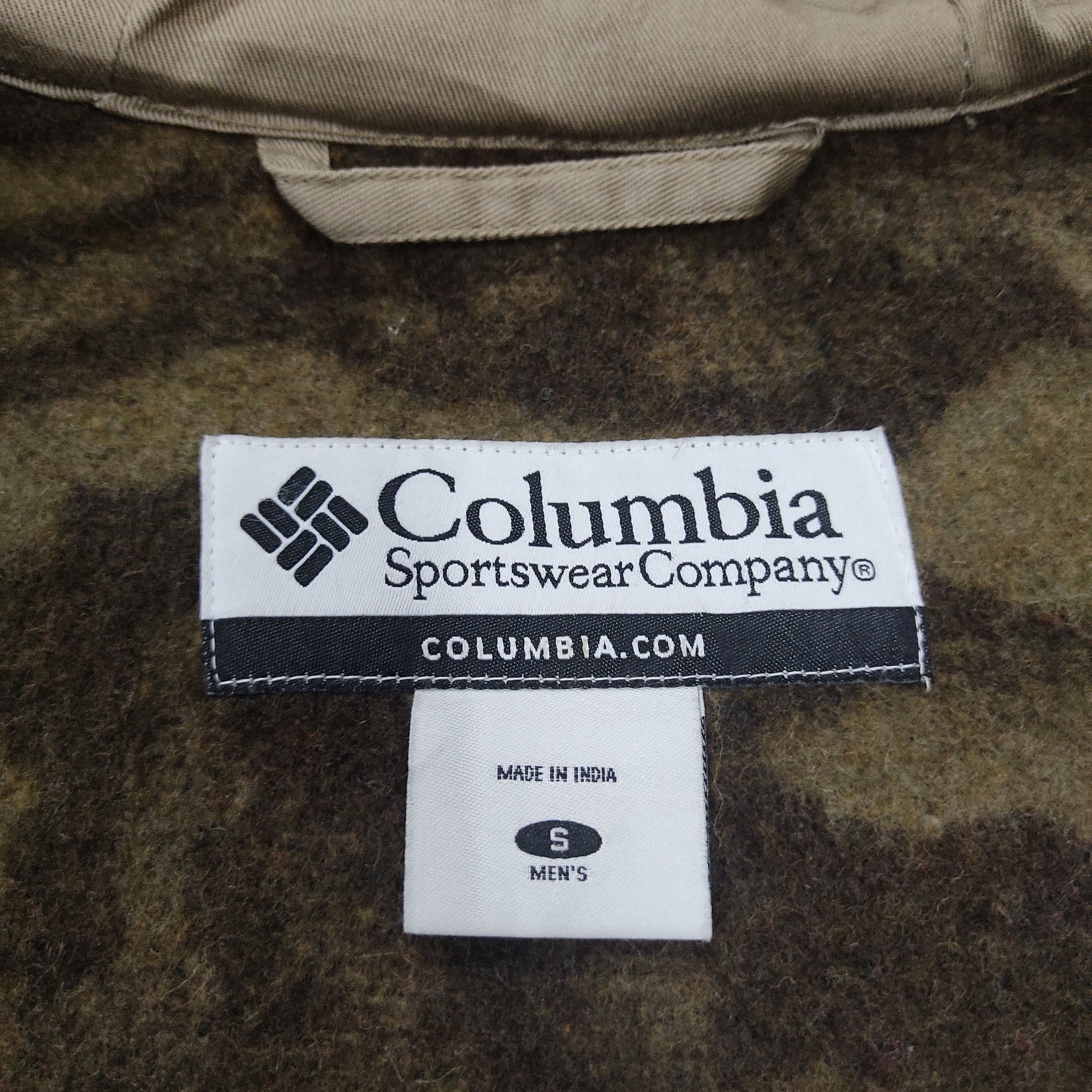 Columbia Vintage Columbia Gallatin Wool Camo Hunting Jacket Size US M / EU 48-50 / 2 - 9 Thumbnail