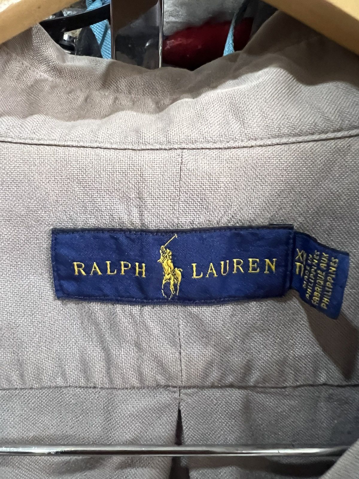Polo Ralph Lauren 🔥Vintage Polo Ralph Lauren Long Sleeves Shirt Size US XXL / EU 58 / 5 - 13 Thumbnail