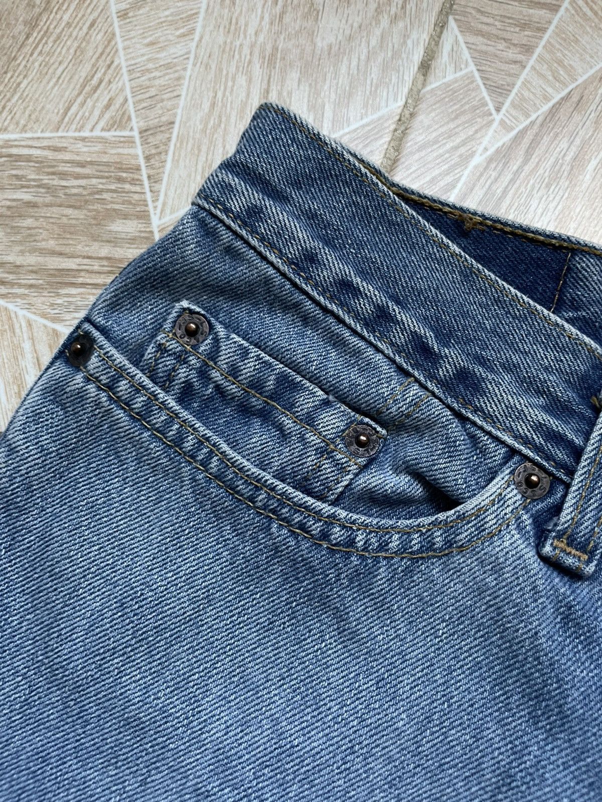 Levi's Vintage Clothing Vintage Levi's 518 Jeans Women's Super Low Stretch Bootcut Size 24" / US 00 / IT 34 - 6 Thumbnail