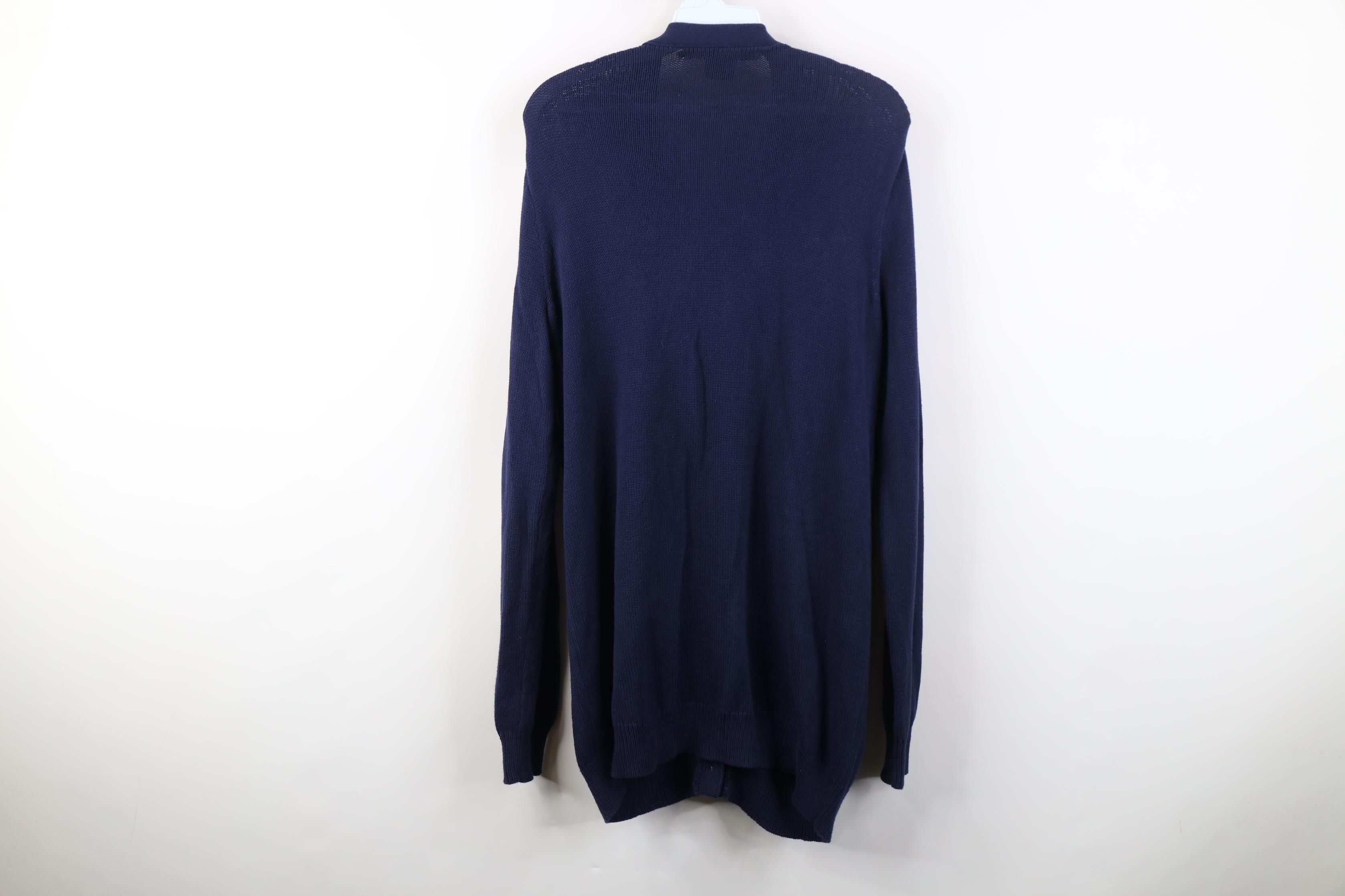 Polo Ralph Lauren Vintage 90s Ralph Lauren Crown Monogram Knit Sweater Size L / US 10 / IT 46 - 13 Thumbnail