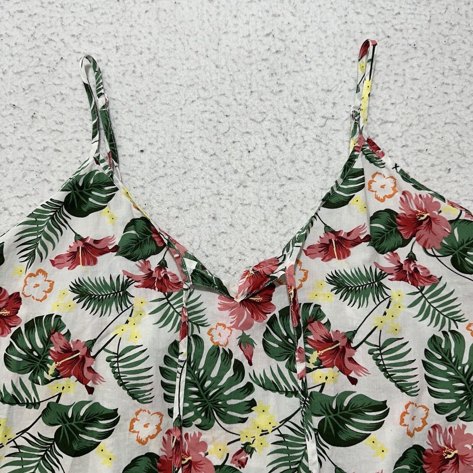 Isaac Mizrahi ISAAC Mizrahi Women's Large Pajama Top Tropical Floral Print Size L / US 10 / IT 46 - 2 Thumbnail