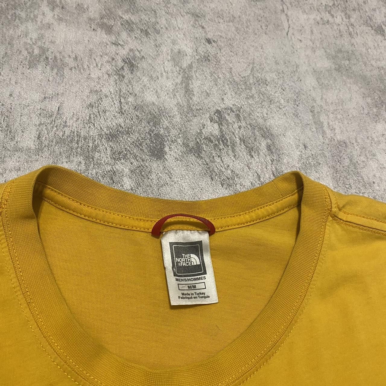 The North Face The North Face yellow and black cotton t-shirt Size US M / EU 48-50 / 2 - 3 Thumbnail