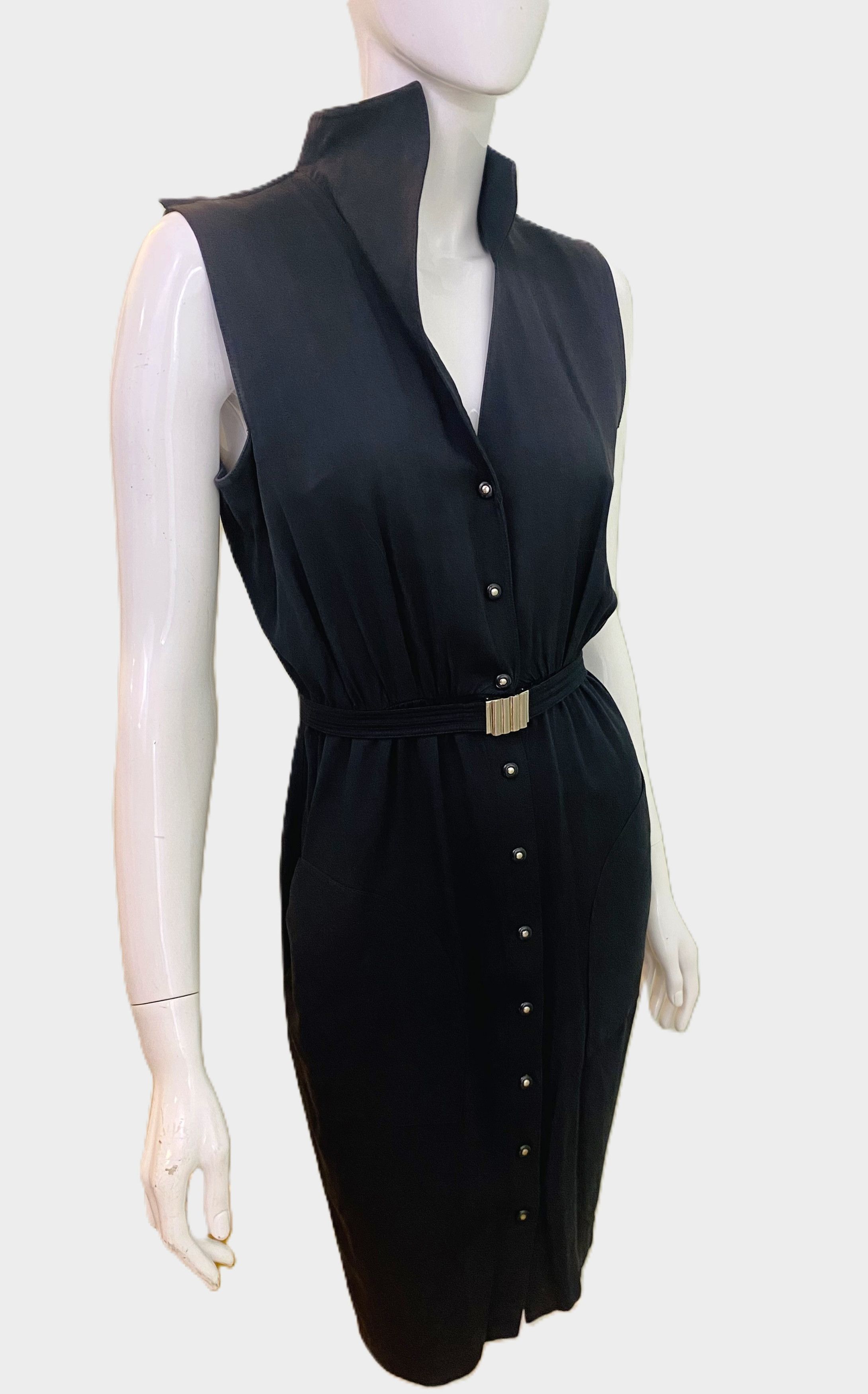 Thierry Mugler Thierry Mugler Vampire Bondage Strap Cut Out Dress Size XS / US 0-2 / IT 36-38 - 7 Thumbnail