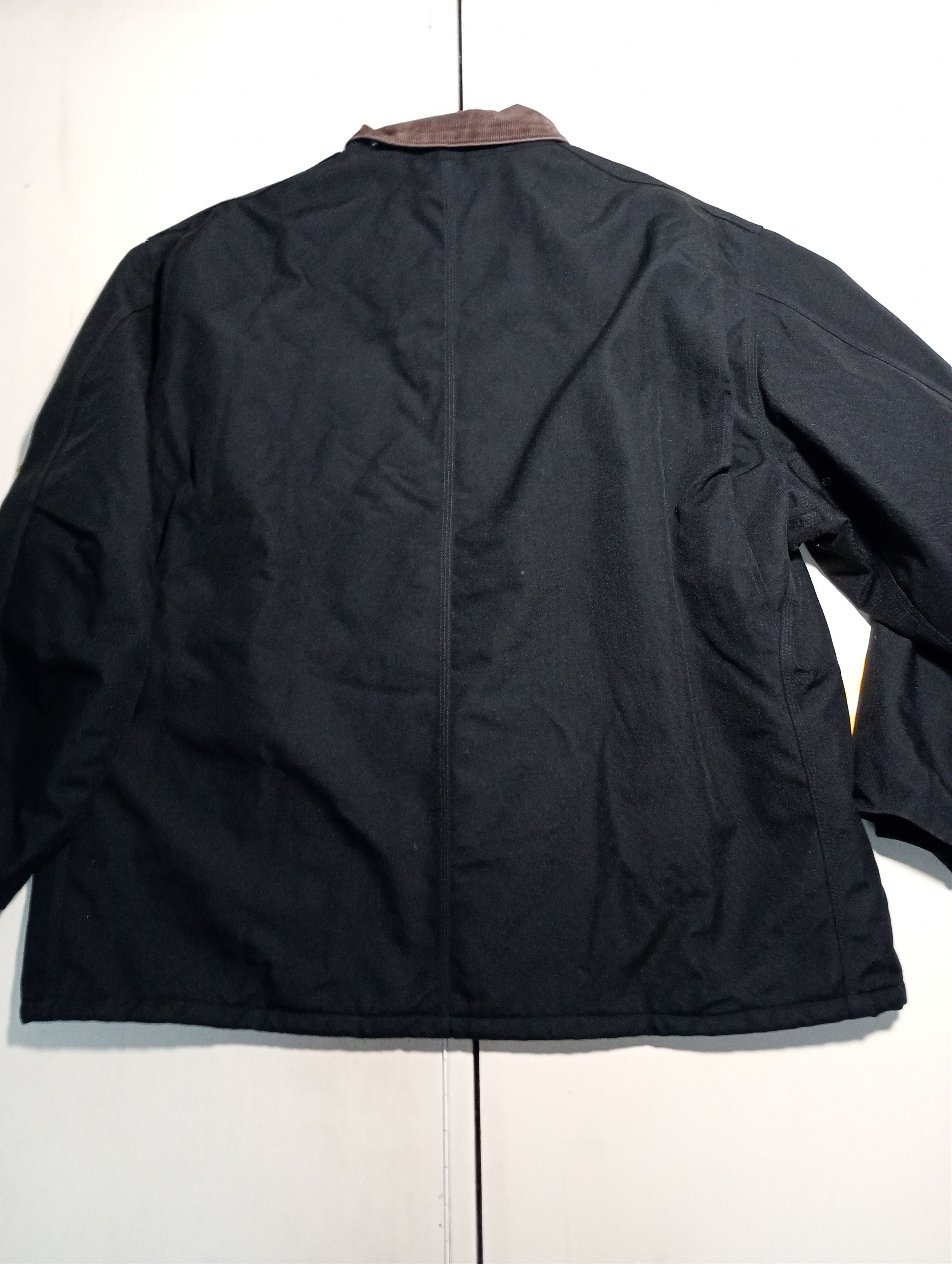 Carhartt Carhartt Quilt Lined Canvas Black Work Jacket Size US XXL / EU 58 / 5 - 14 Thumbnail