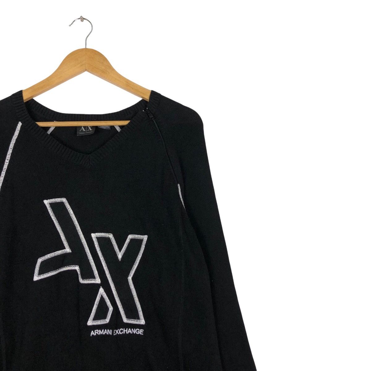 Armani Exchange × Japanese Brand Armani Exchange Sweatshirt Jumper Rare Design Small Size US S / EU 44-46 / 1 - 5 Thumbnail