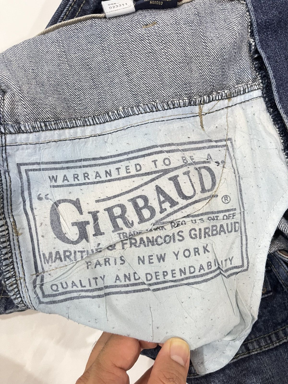 Designer × Marithe + Francois Girbaud × Vintage Marithe & Francois Girboud Workwear Carpenter Jeans Size US 34 / EU 50 - 12 Thumbnail