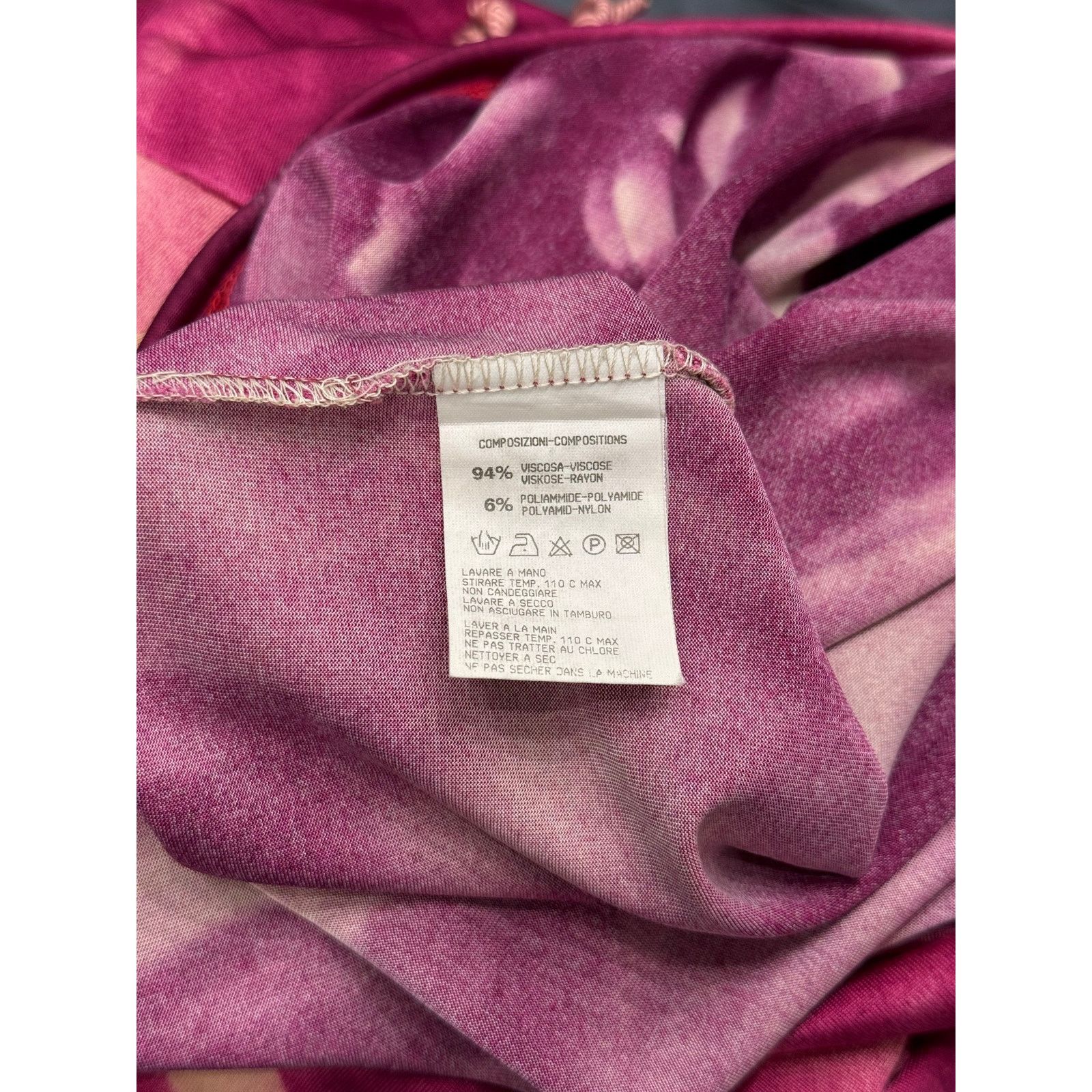 Roberto Cavalli 2000s Roberto Cavalli rose set top & skirt Size M / US 6-8 / IT 42-44 - 7 Thumbnail