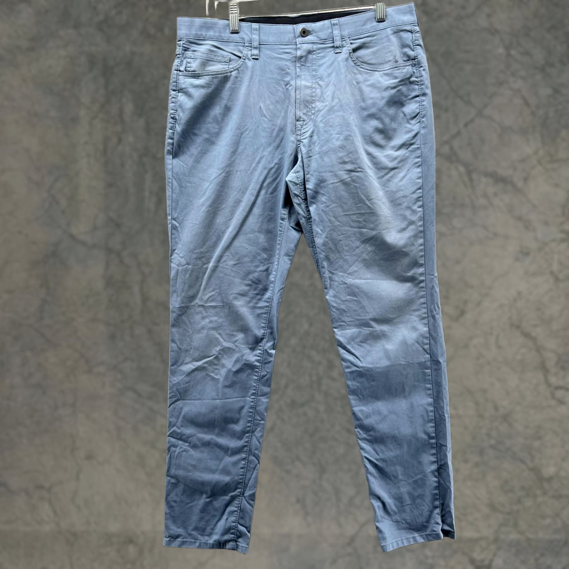 Bonobos Bonobos Pants Mens 33x32 Athletic Chino 3XDRY Blue Size US 33 - 1 Thumbnail