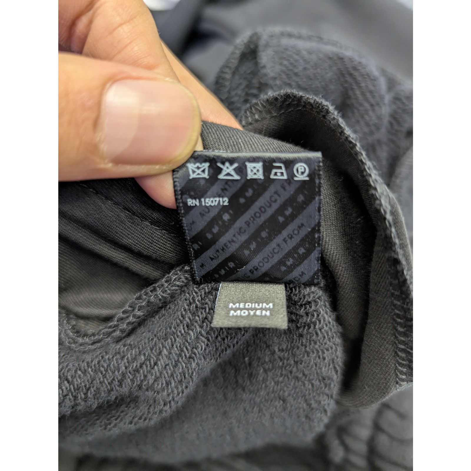 Amiri o1rshd1 Q:2 / MA Sweatpants / Joggers in Black Size US 32 / EU 48 - 22 Thumbnail