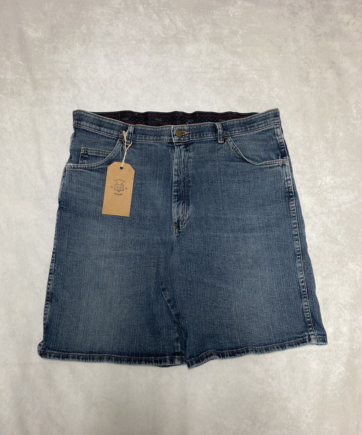 Wrangler Crazy Vintage Y2K Skater Baggy Wrangler Jorts (38x 21.5) Size US 38 / EU 54 - 1 Thumbnail