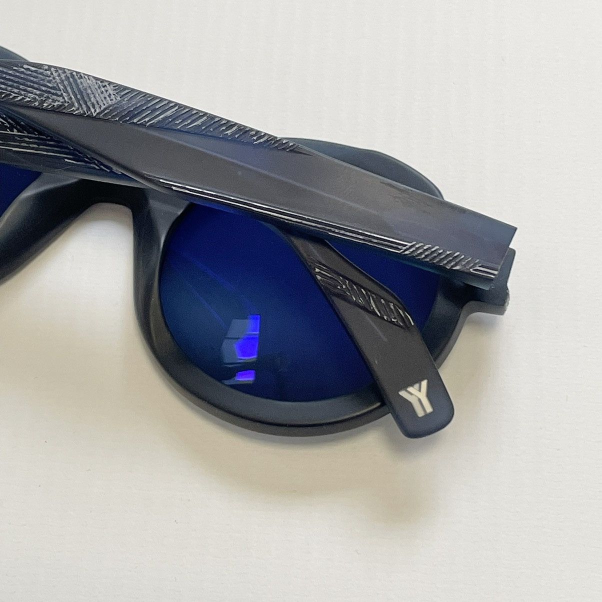 Yohji Yamamoto YY 5019 Blue Round Frame Sunglasses Size ONE SIZE - 13 Thumbnail