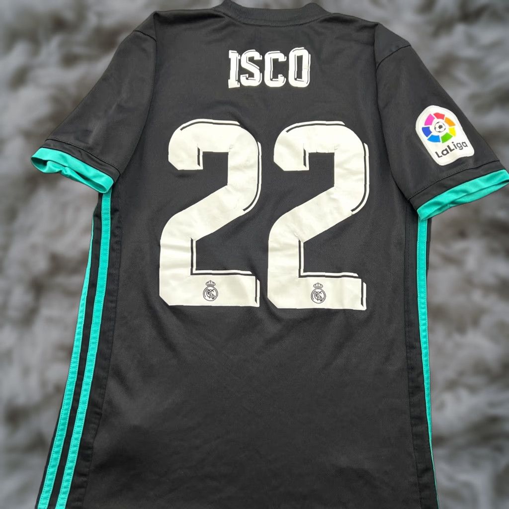 Adidas Real Madrid 2017 2018 Away ISCO #22 Mens Football Jersey XS Adidas Adult Shirt Size US XS / EU 42 / 0 - 1 Thumbnail