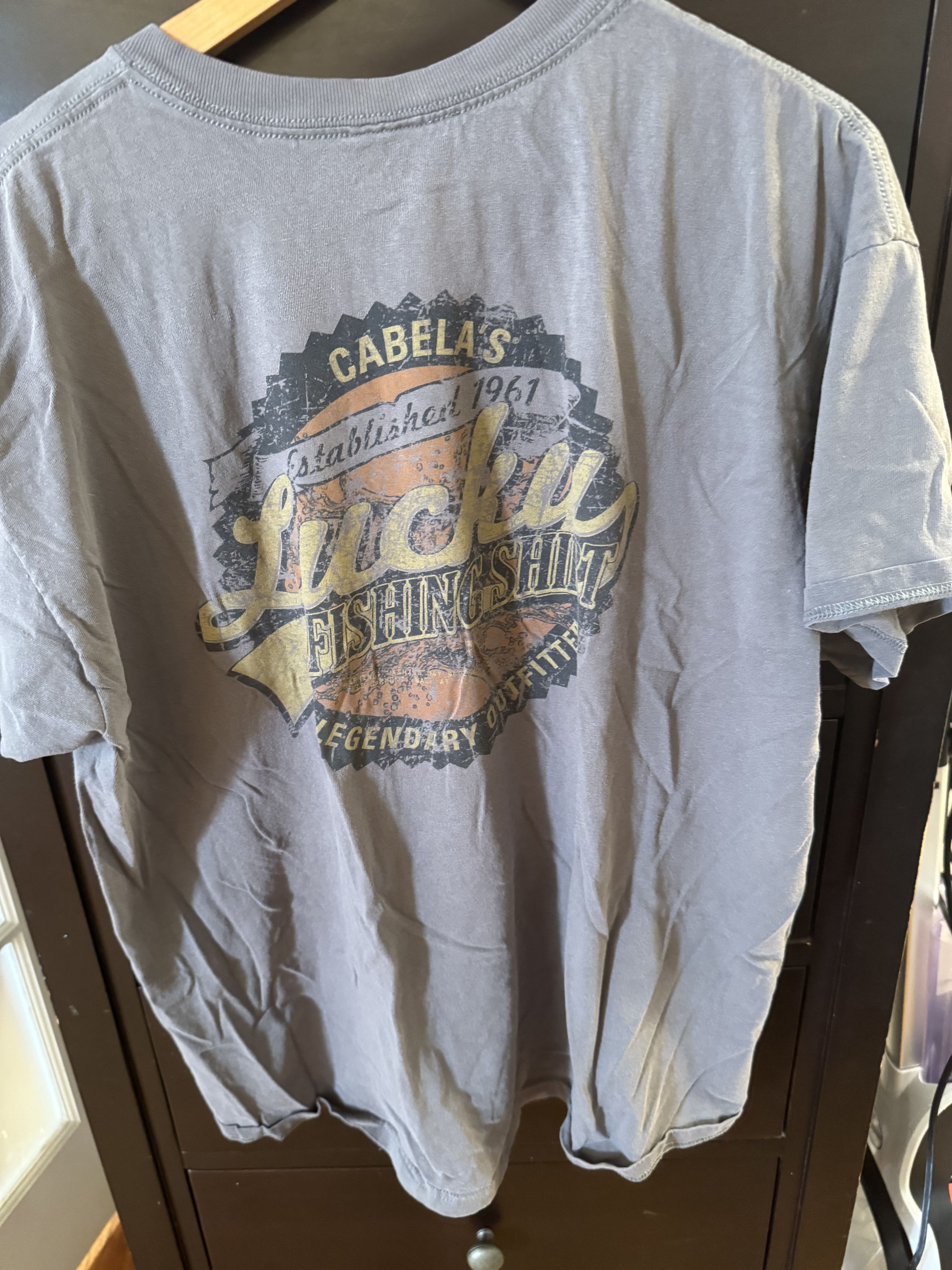 Cabelas Cabelas Short-Sleeve T-Shirt Size US L / EU 52-54 / 3 - 3 Thumbnail