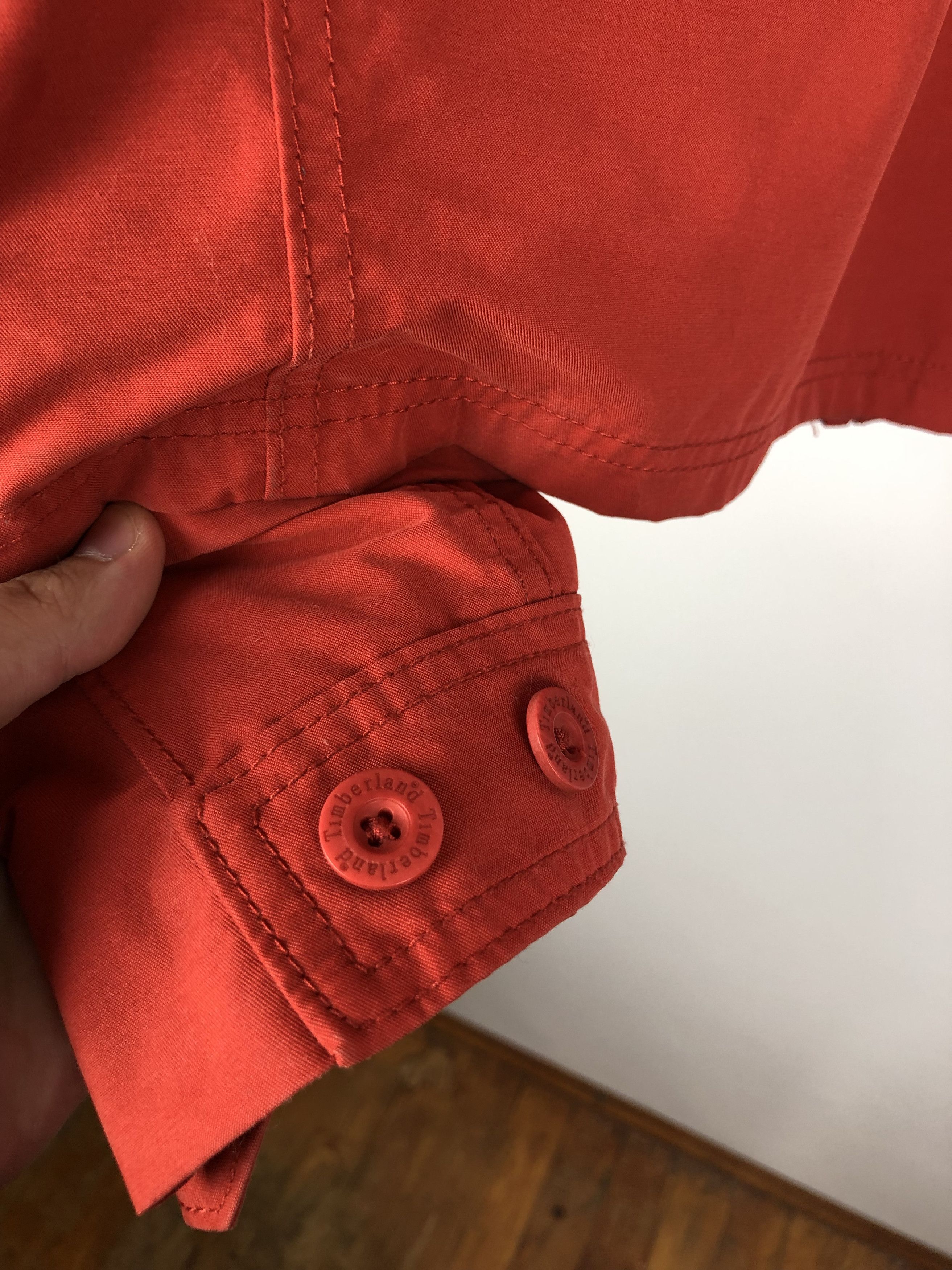 Timberland Timberland Bomber Jacket Zip Red size L Size US L / EU 52-54 / 3 - 8 Thumbnail