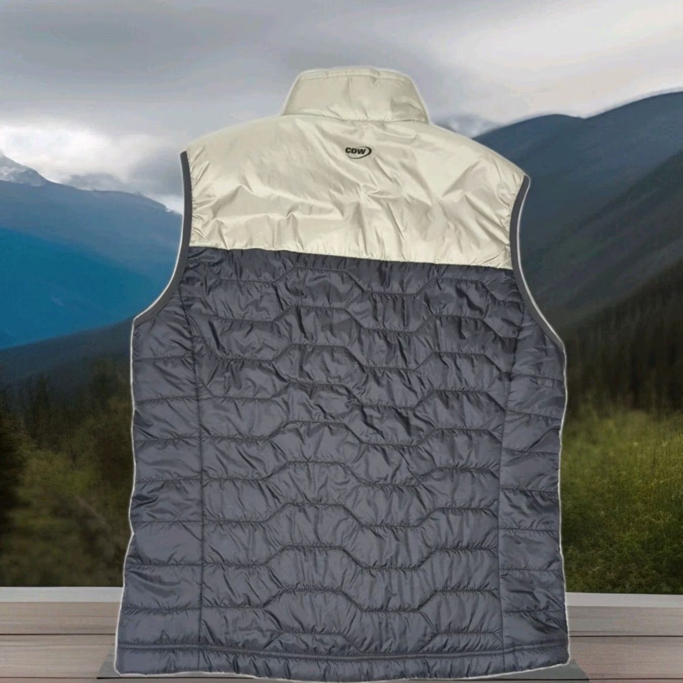 Vintage HEXA CUSTOM Vest Gray Men Medium Ultra Light Synth Down Puffer Jacket Camping Size US M / EU 48-50 / 2 - 4 Thumbnail