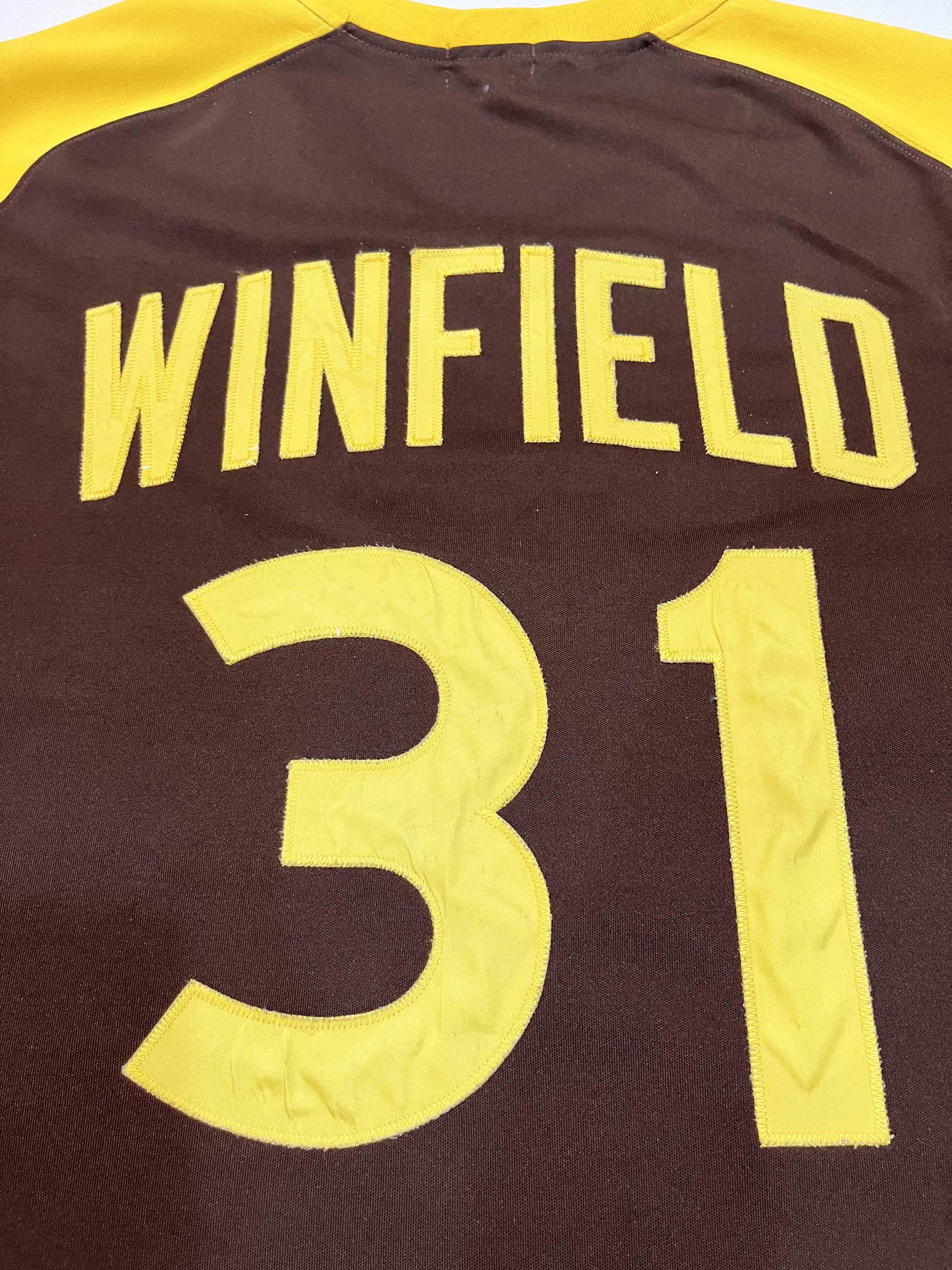 Vintage Baseball Legends MLB San Diego Padres WINFIELD #31 Jersey Size US XL / EU 56 / 4 - 8 Thumbnail