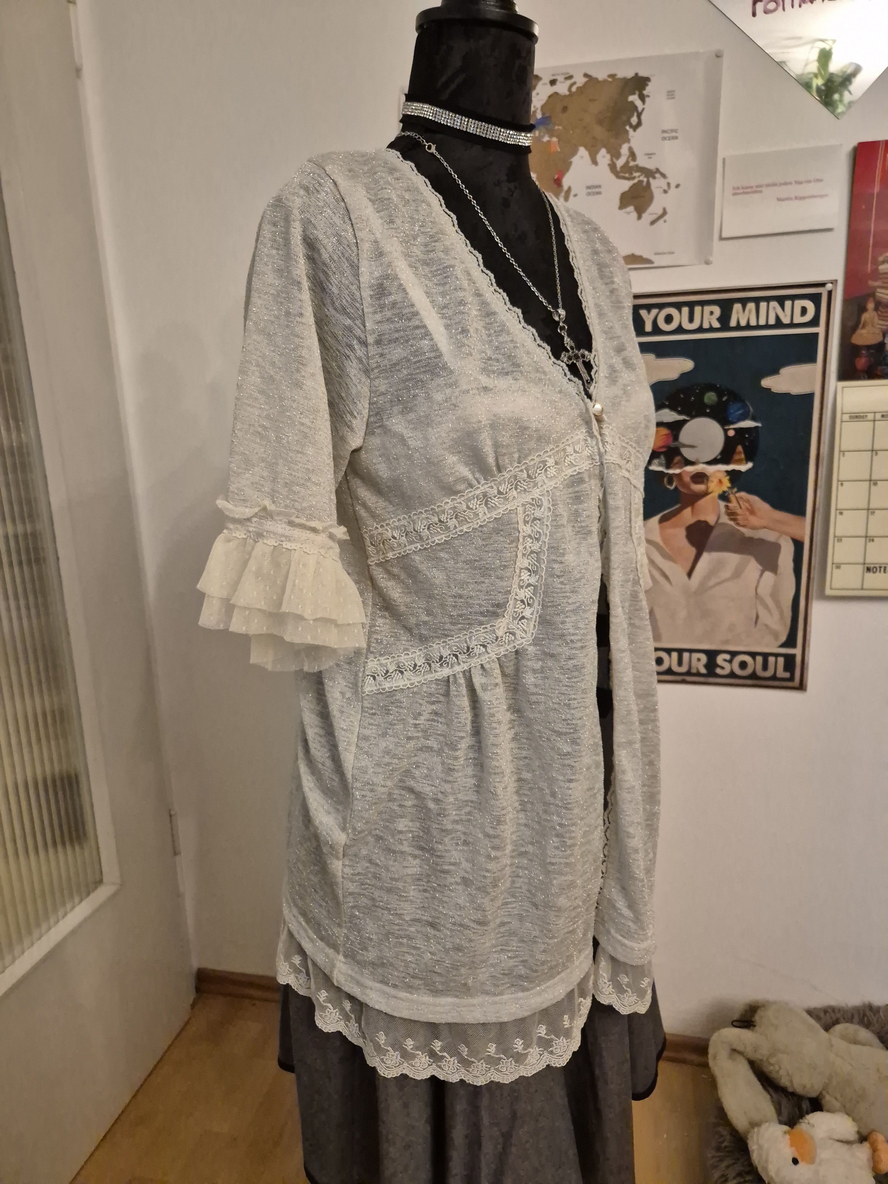 Other RARE vintage piece!! unique axes femme cardigan lolita gairy Size M / US 6-8 / IT 42-44 - 9 Thumbnail