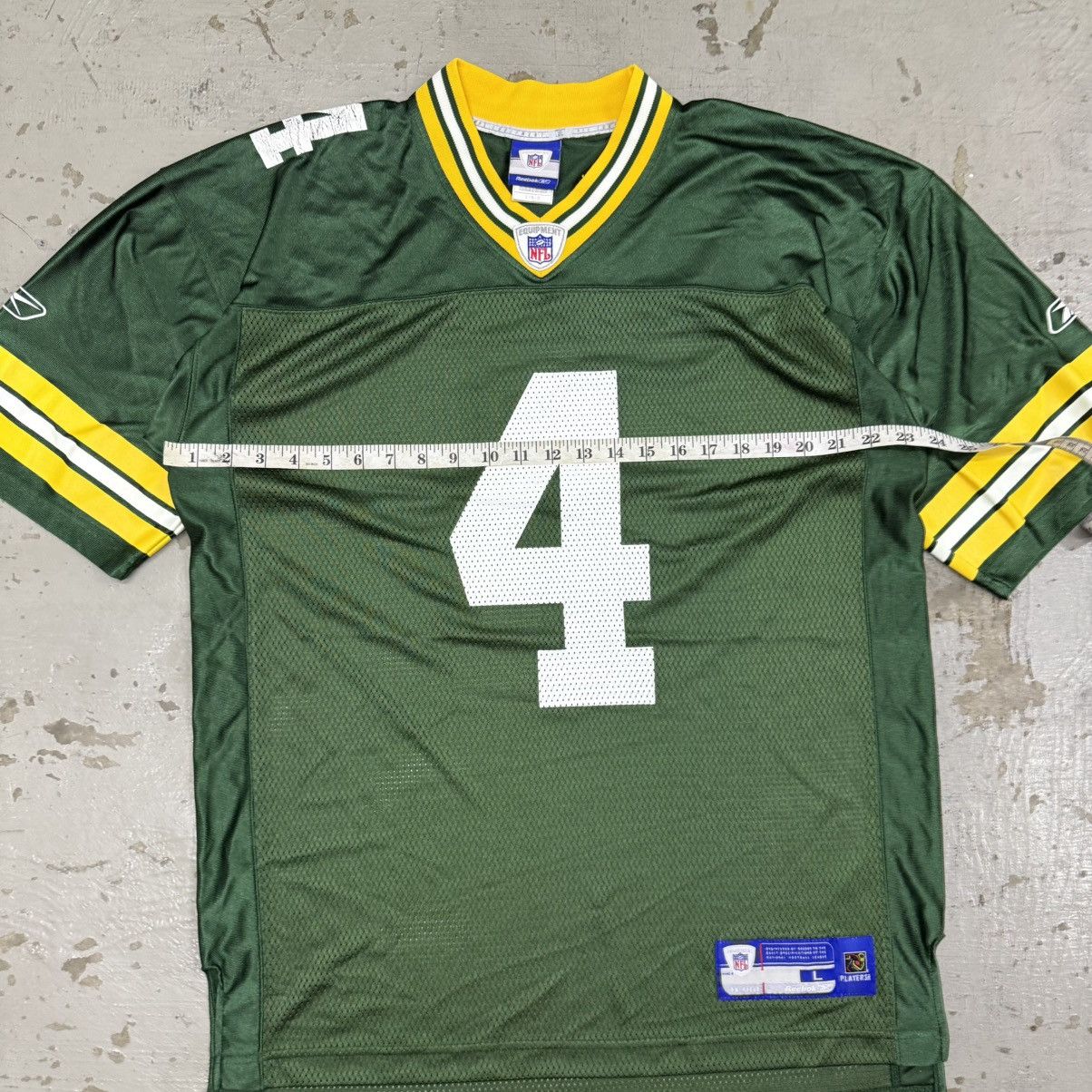 NFL Brett Favre #4 Green Bay Packers NFL Jersey Size US L / EU 52-54 / 3 - 6 Thumbnail
