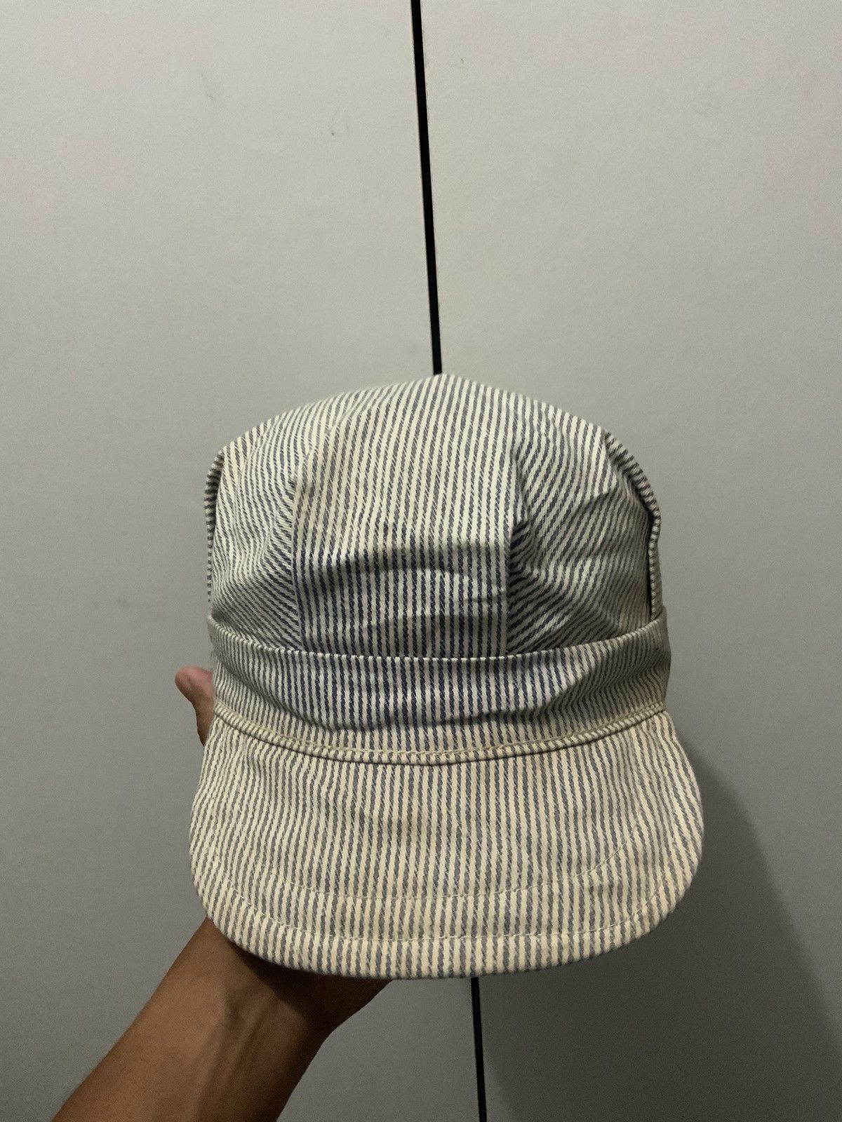 Vintage Vintage Lupes Fade Hickory Stripe Hat Size ONE SIZE - 1 Thumbnail