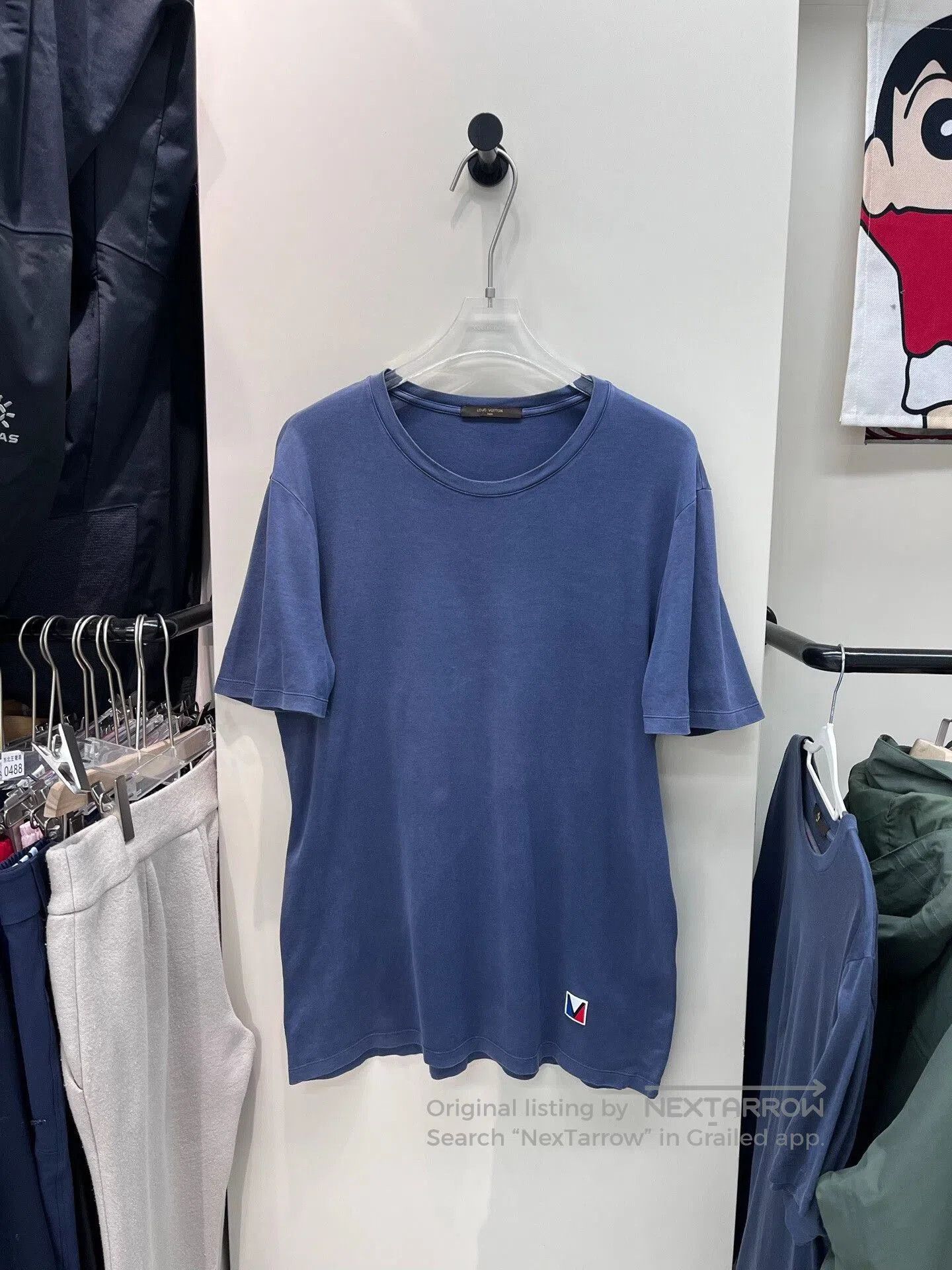 Louis Vuitton Louis Vuitton Washed Blue Short Sleeve. Size US L / EU 52-54 / 3 - 1 Thumbnail