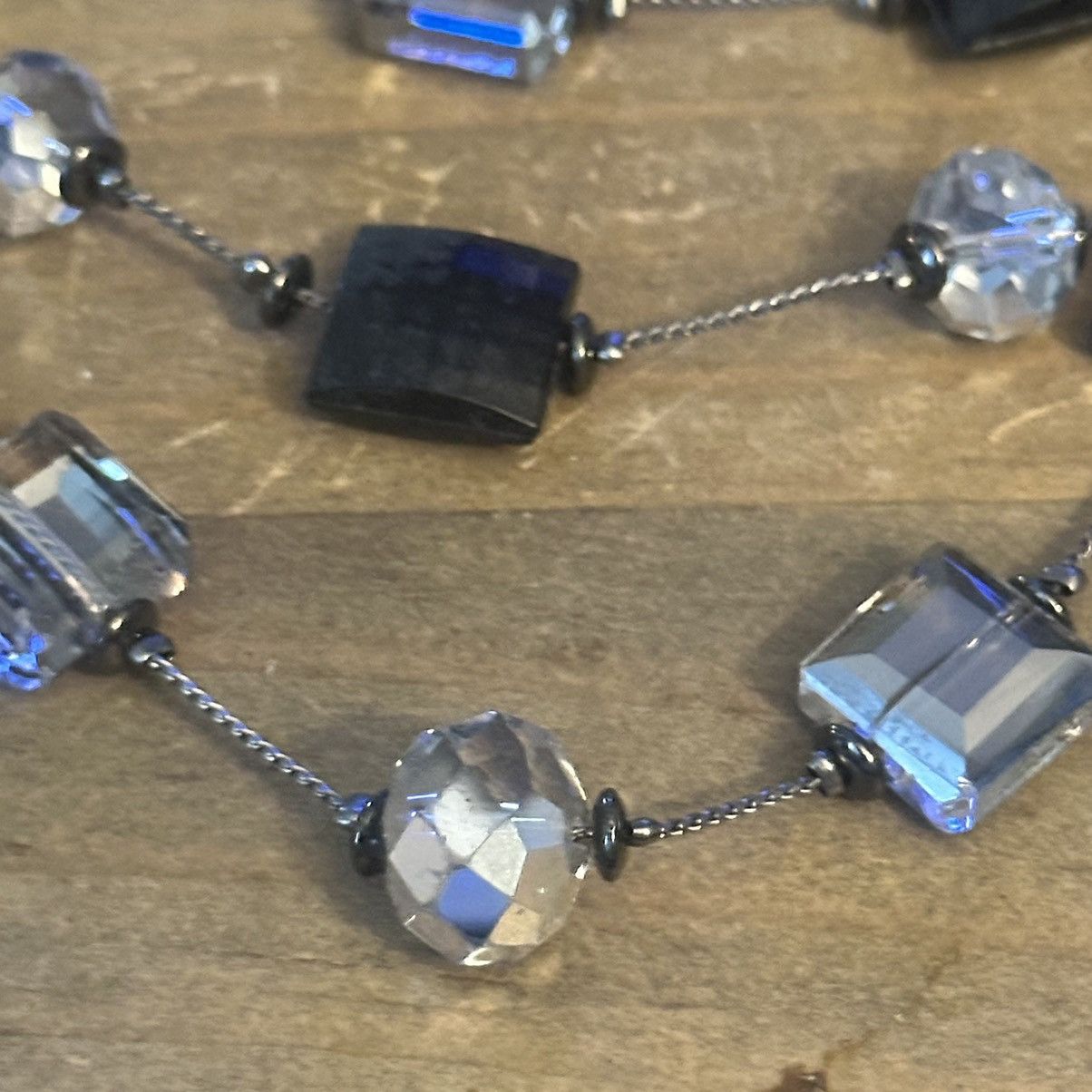 Other Multi chain layered stationed glass bead necklace Size ONE SIZE - 4 Thumbnail