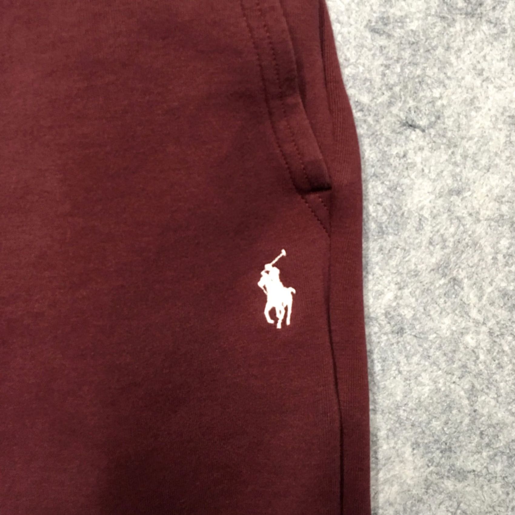 Polo Ralph Lauren Polo Ralph Lauren Pants Mens 2XB Maroon Jogger Sweatpants Performance Pony Logo Pants Size US XXL / EU 58 / 5 - 4 Thumbnail
