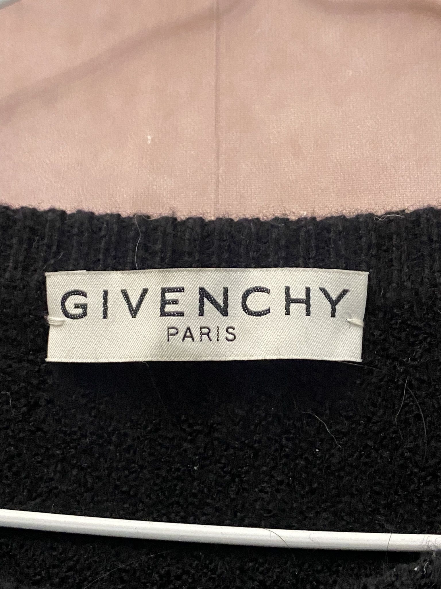 Designer × Givenchy Givenchy Paris Sweater Big Logo Size US M / EU 48-50 / 2 - 2 Thumbnail