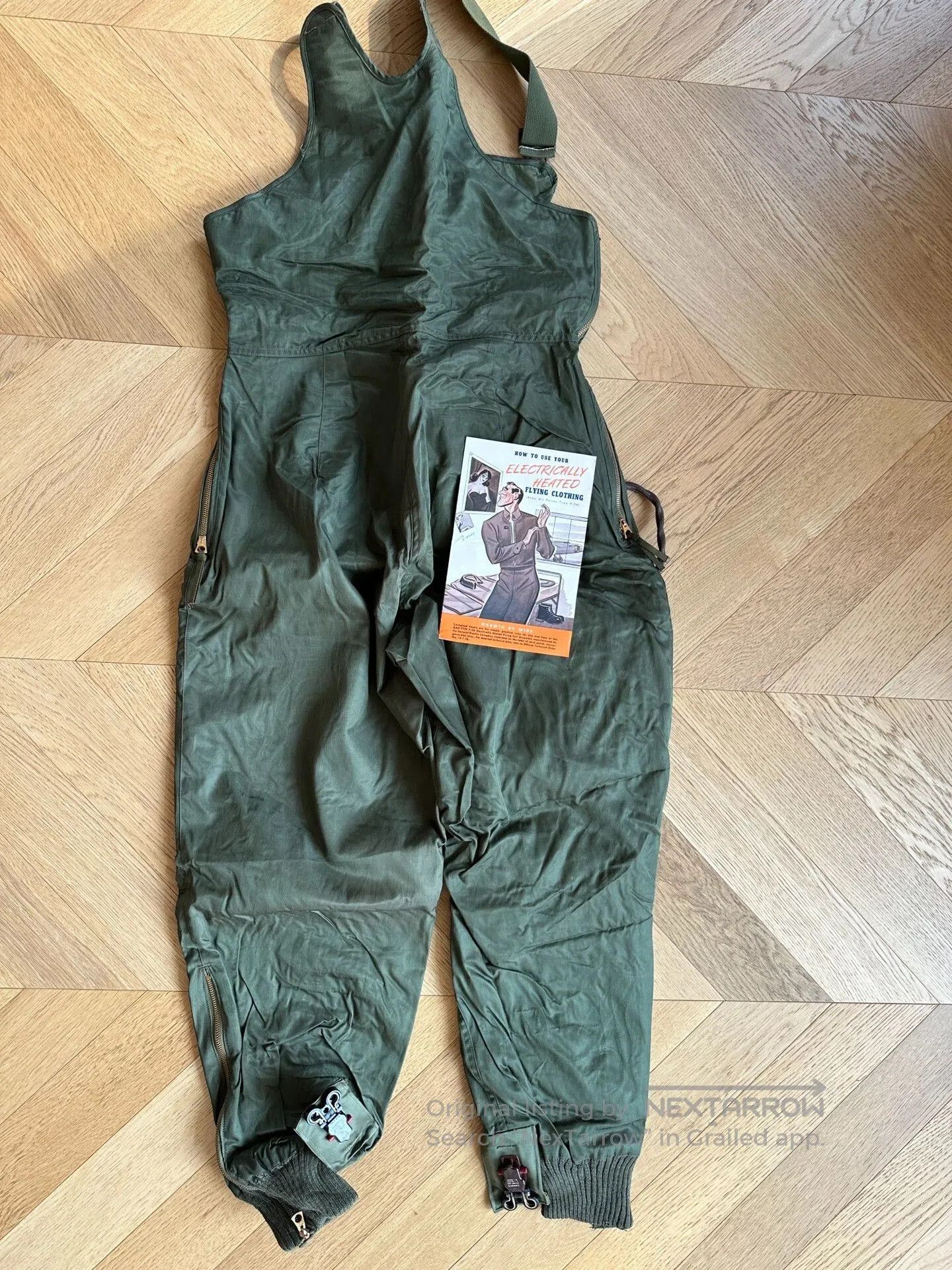 Vintage Vintage USAF F-3A Electric Flight Pants. Size US 38 / EU 54 - 2 Thumbnail