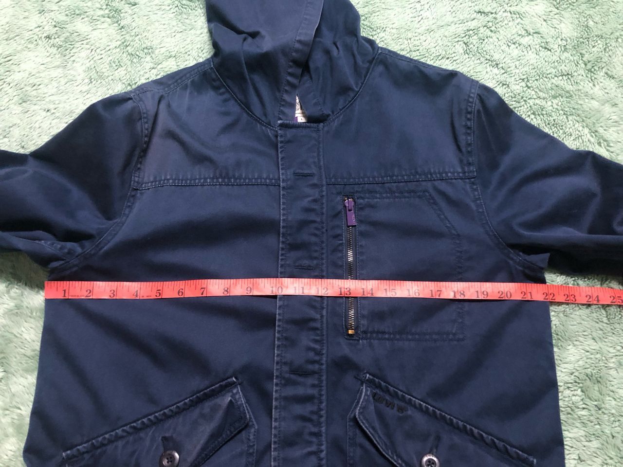 Japanese Brand × Levi's × Levi's Vintage Clothing LEVI'S HEAVY COTTON HOODED JACKET SUNFADED FADED Size US M / EU 48-50 / 2 - 21 Thumbnail