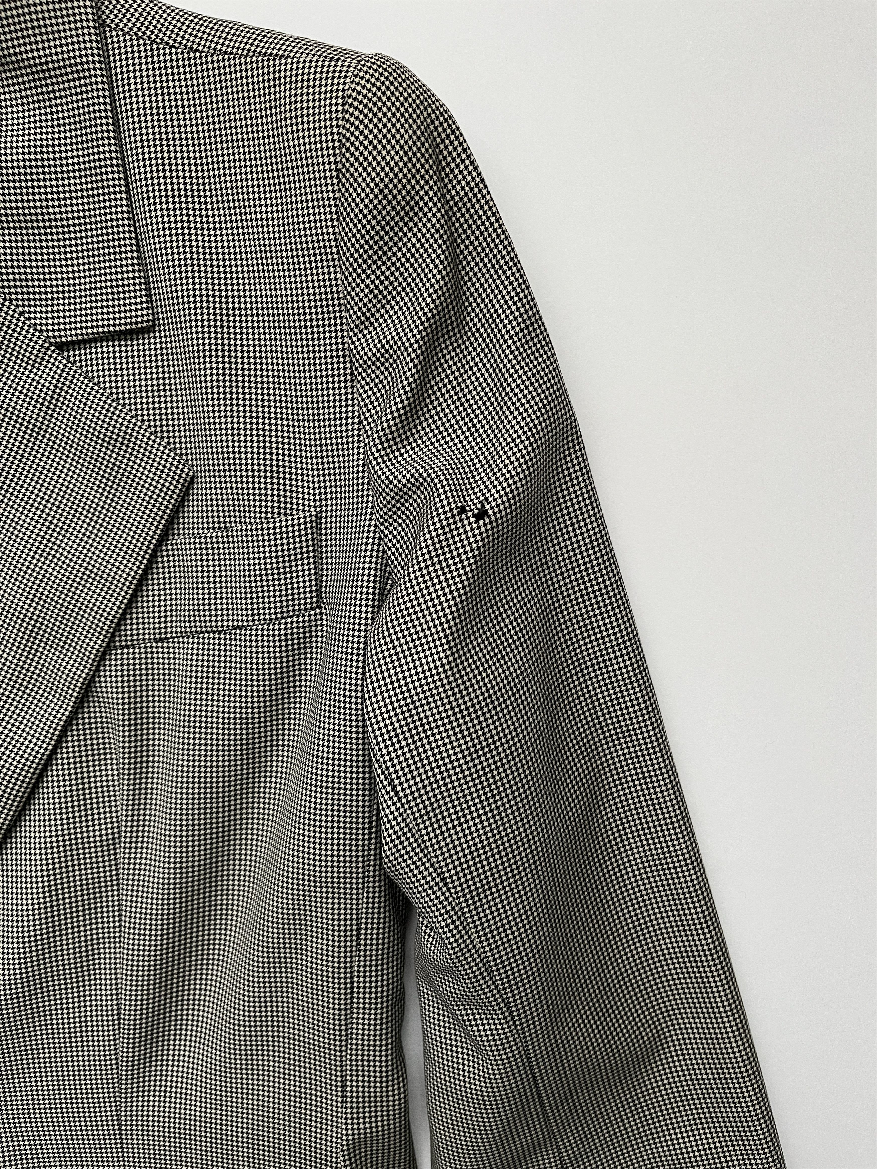 Yves Saint Laurent ⚡️QUICK SALE⚡️YSL Rive Gauche Black/White Blazer Jacket Size M / US 6-8 / IT 42-44 - 5 Thumbnail