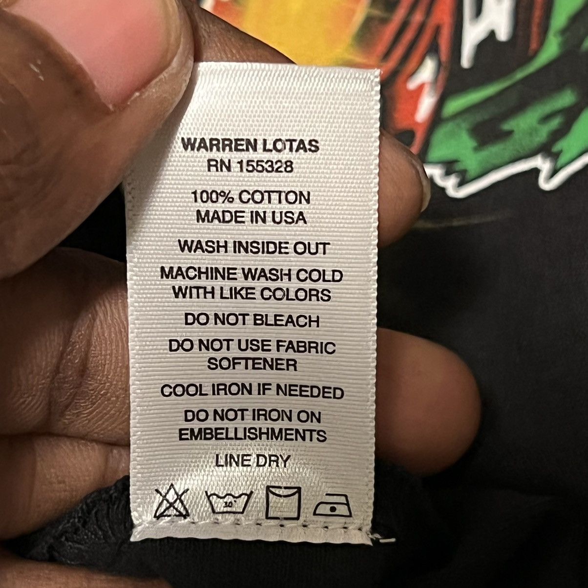 Warren Lotas Warren Lotas Michigan Lumber Tee Black Size US XL / EU 56 / 4 - 6 Thumbnail